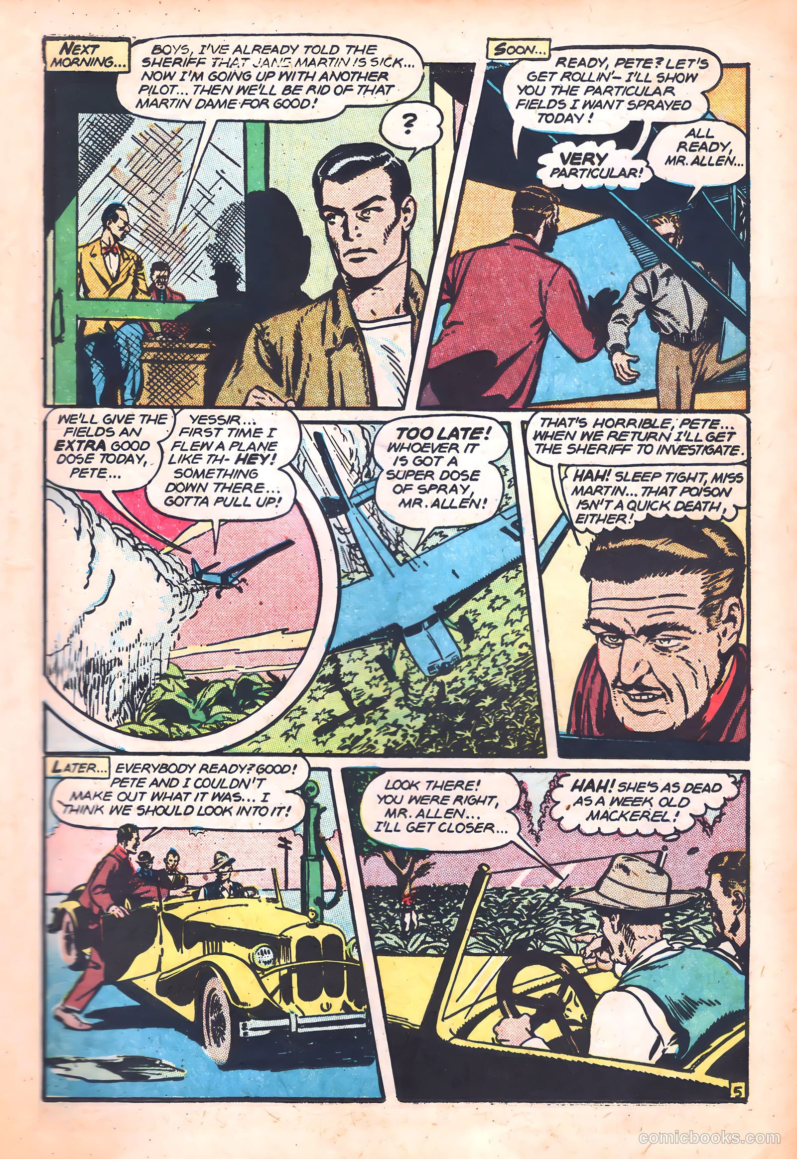 Wings Comics #86 (1947) — page 17 of 52