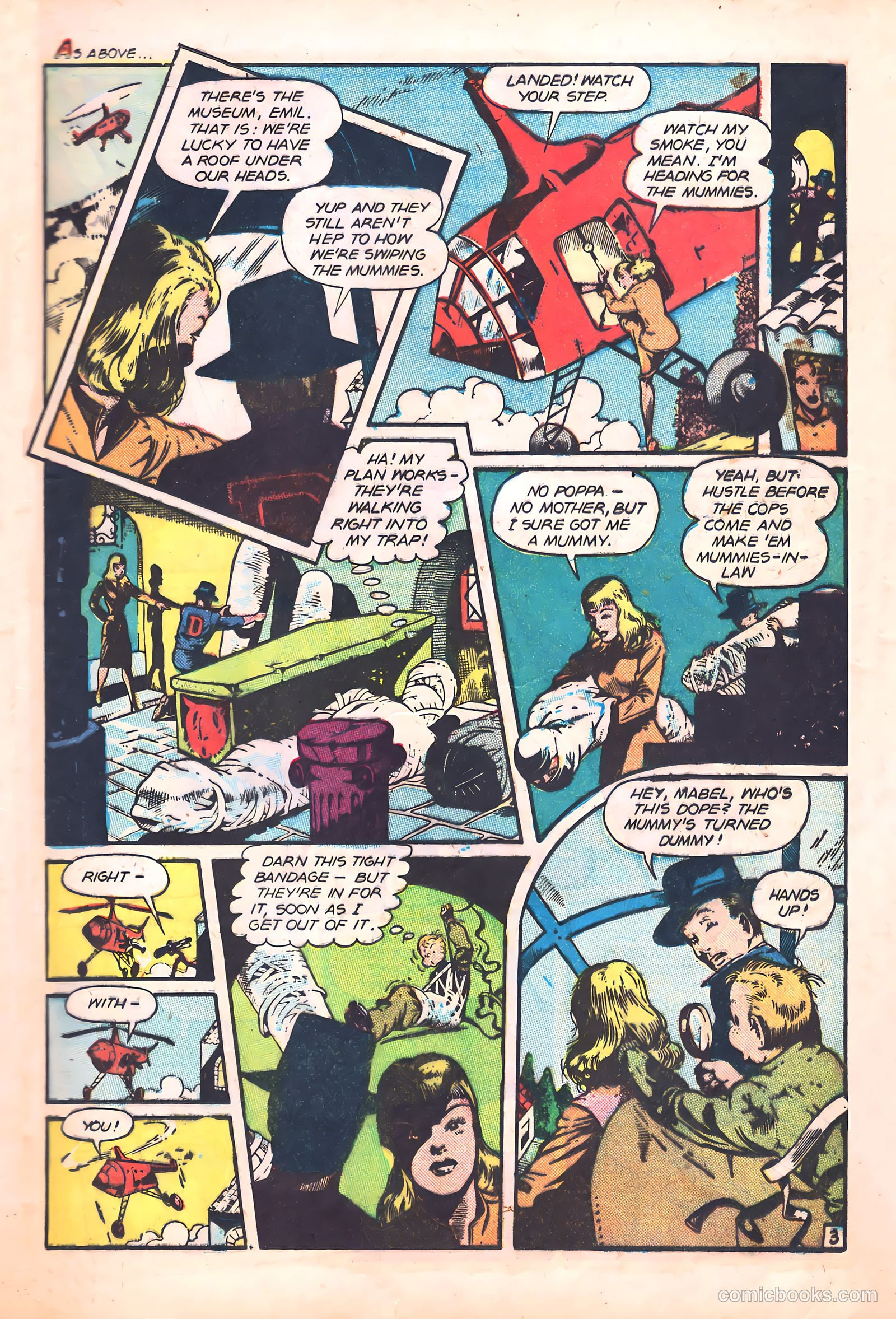 Wings Comics #86 (1947) — page 21 of 52
