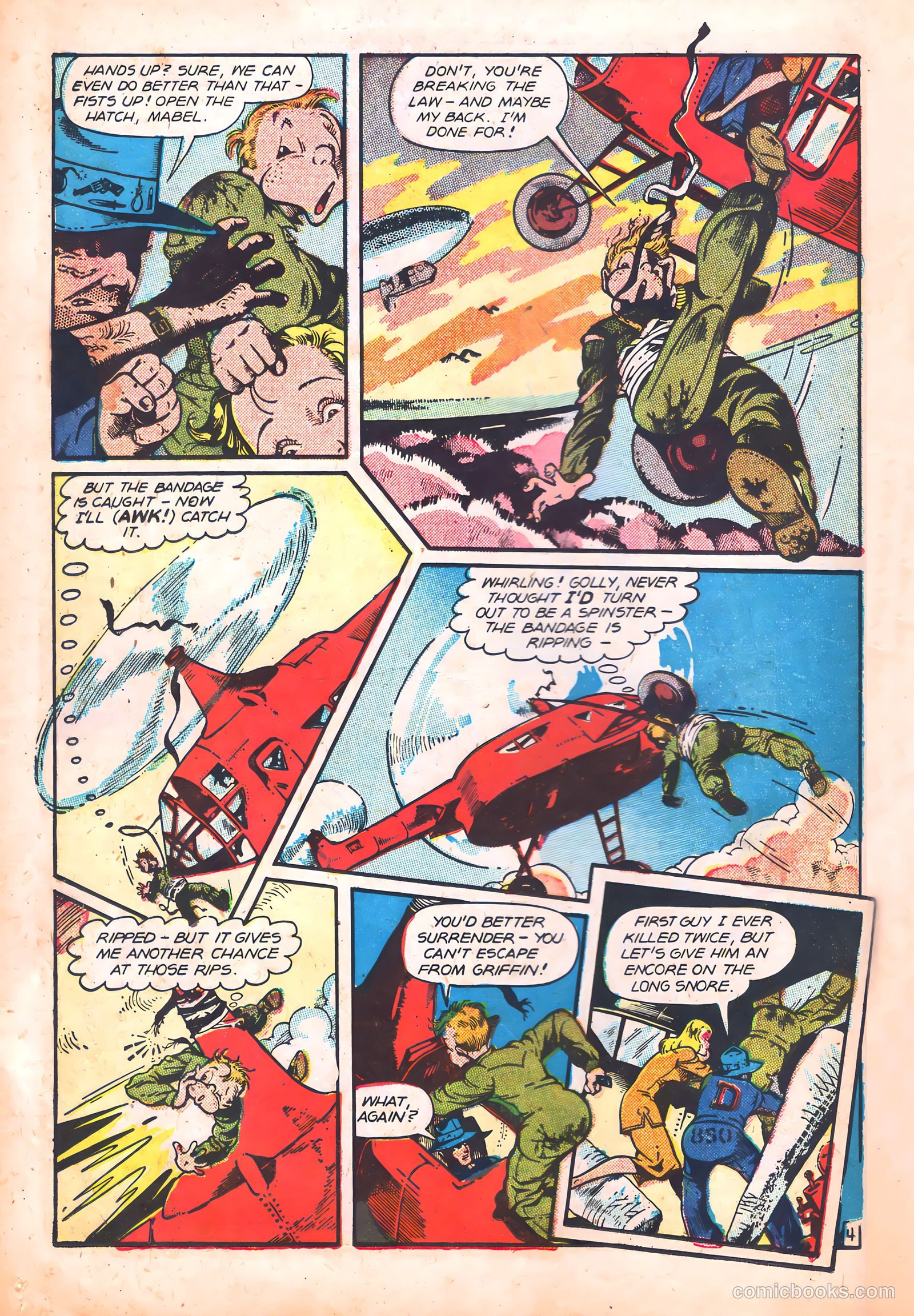 Wings Comics #86 (1947) — page 22 of 52