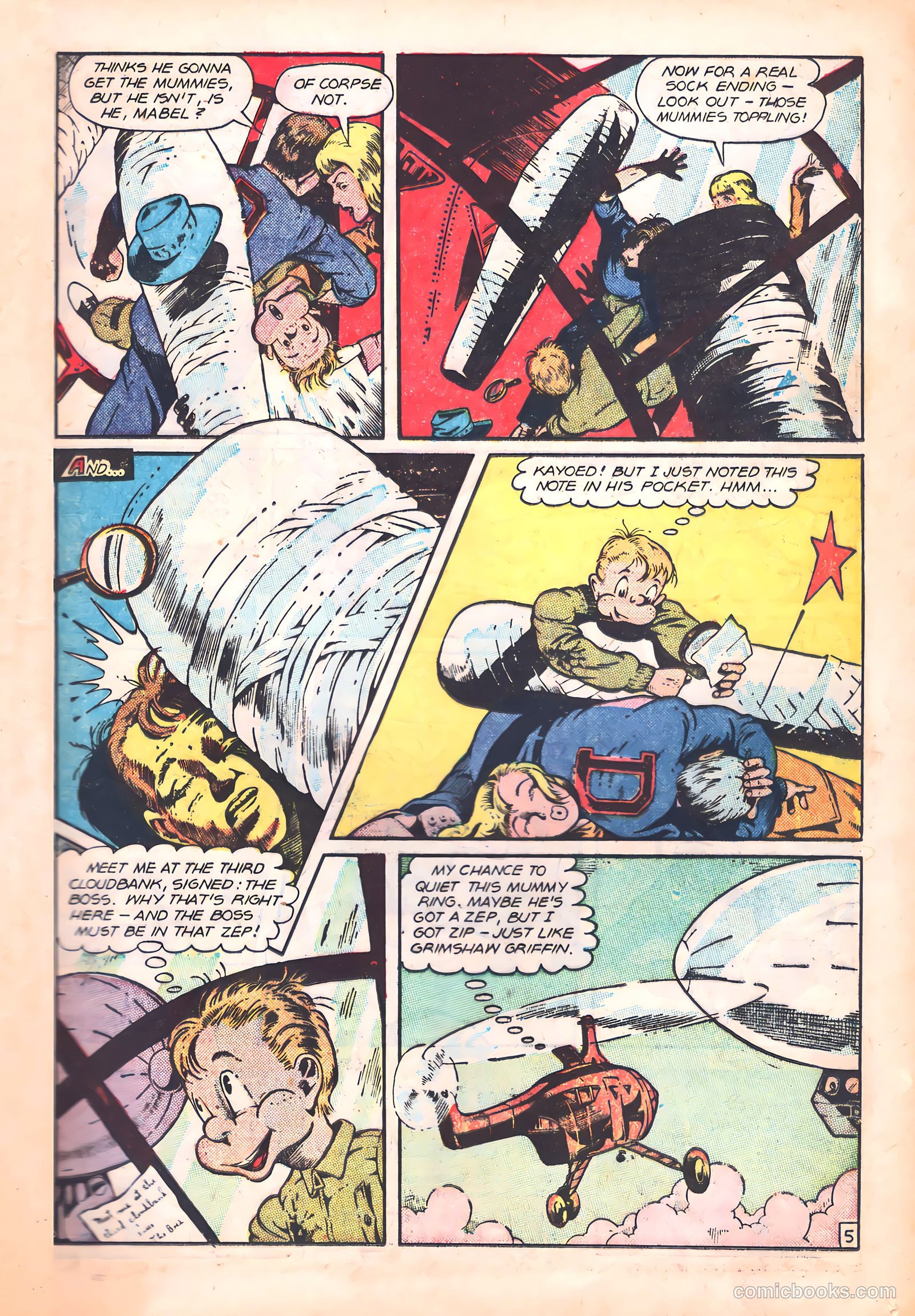 Wings Comics #86 (1947) — page 23 of 52
