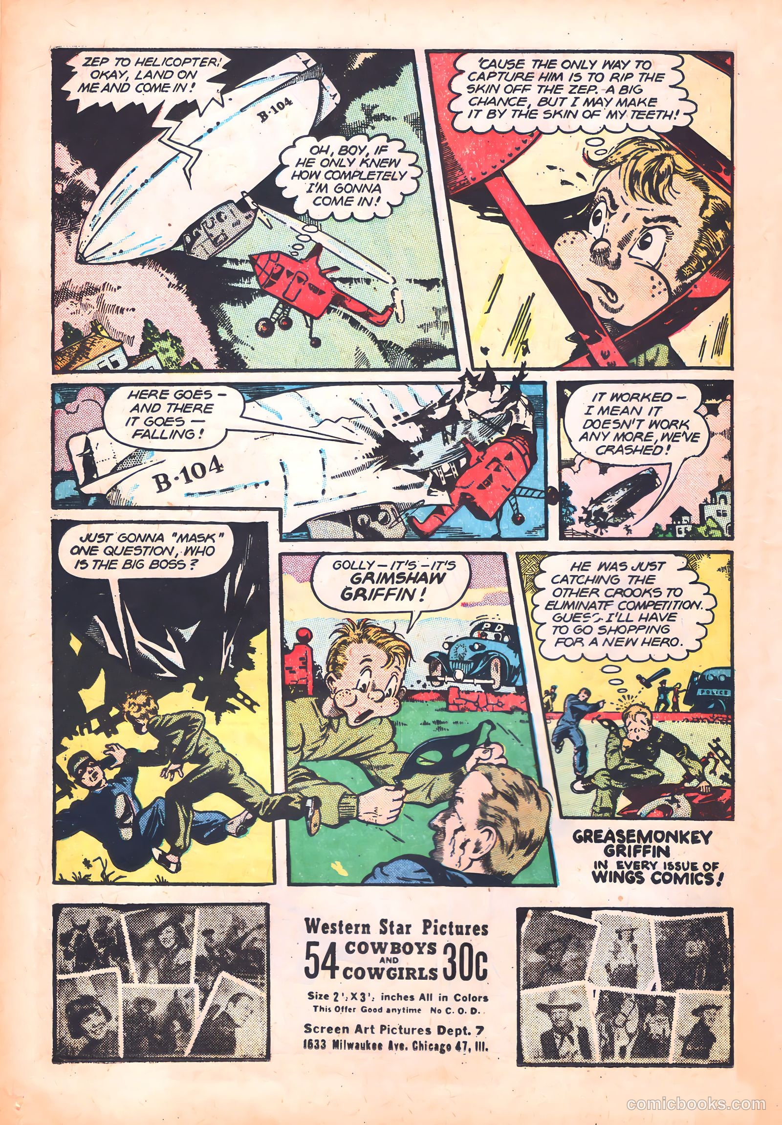 Wings Comics #86 (1947) — page 24 of 52