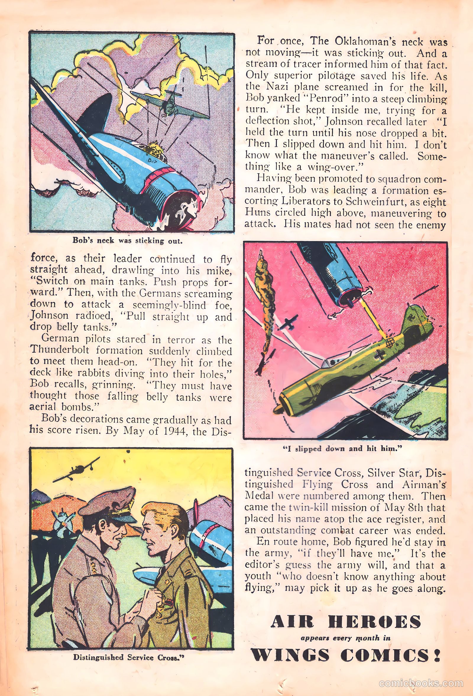 Wings Comics #86 (1947) — page 28 of 52