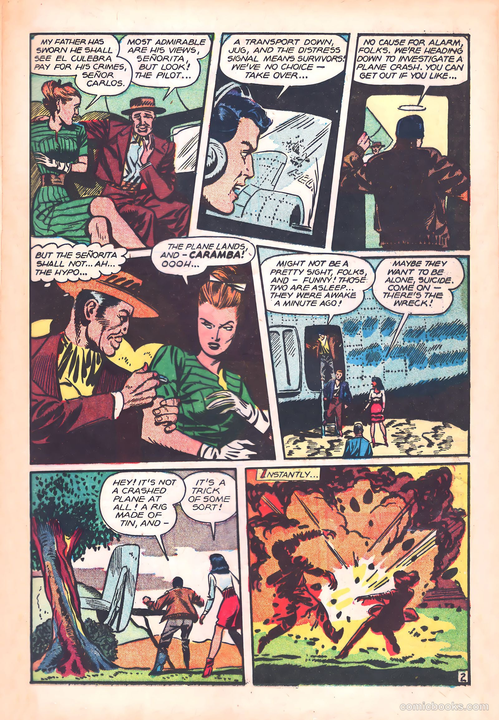 Wings Comics #86 (1947) — page 37 of 52