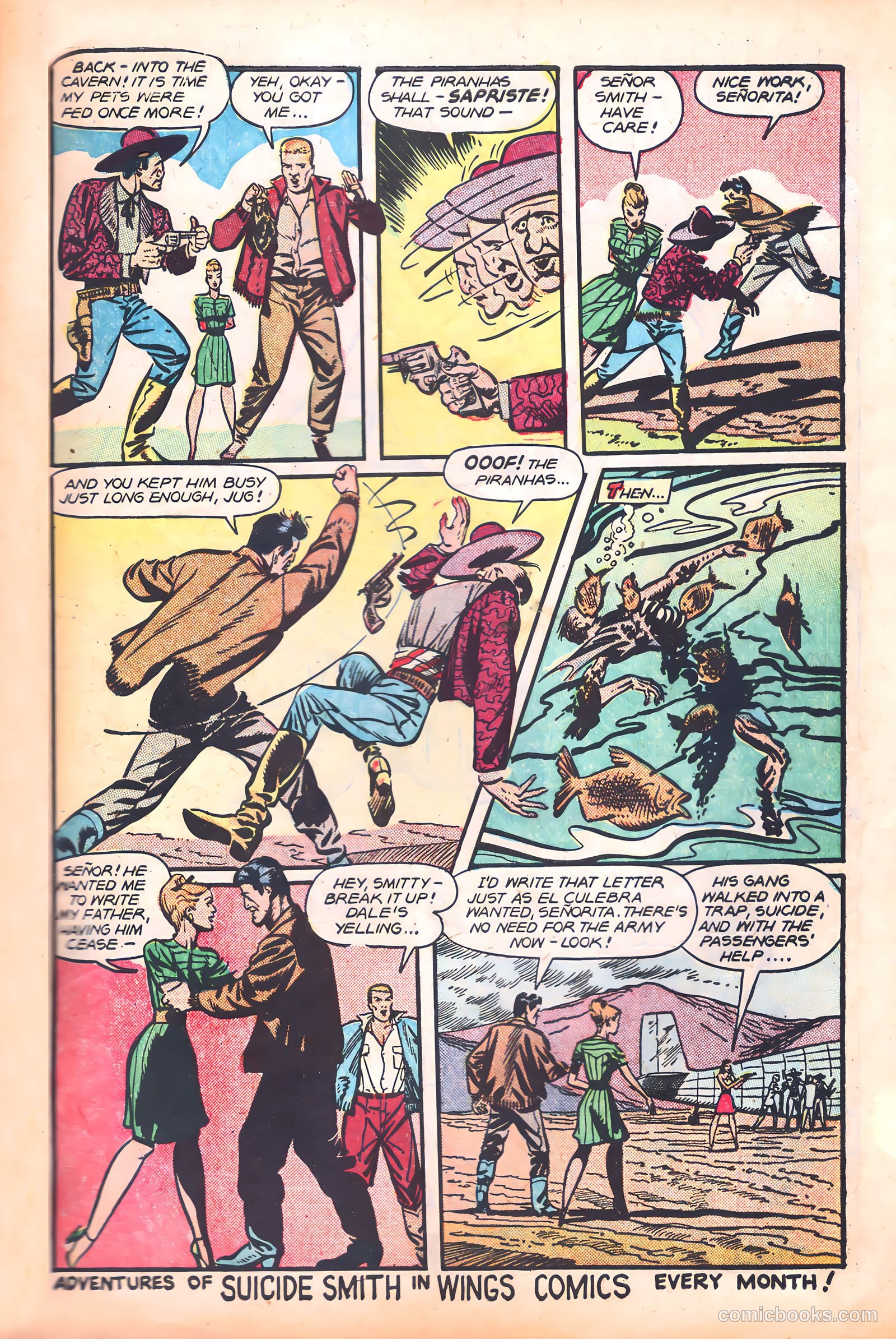 Wings Comics #86 (1947) — page 41 of 52