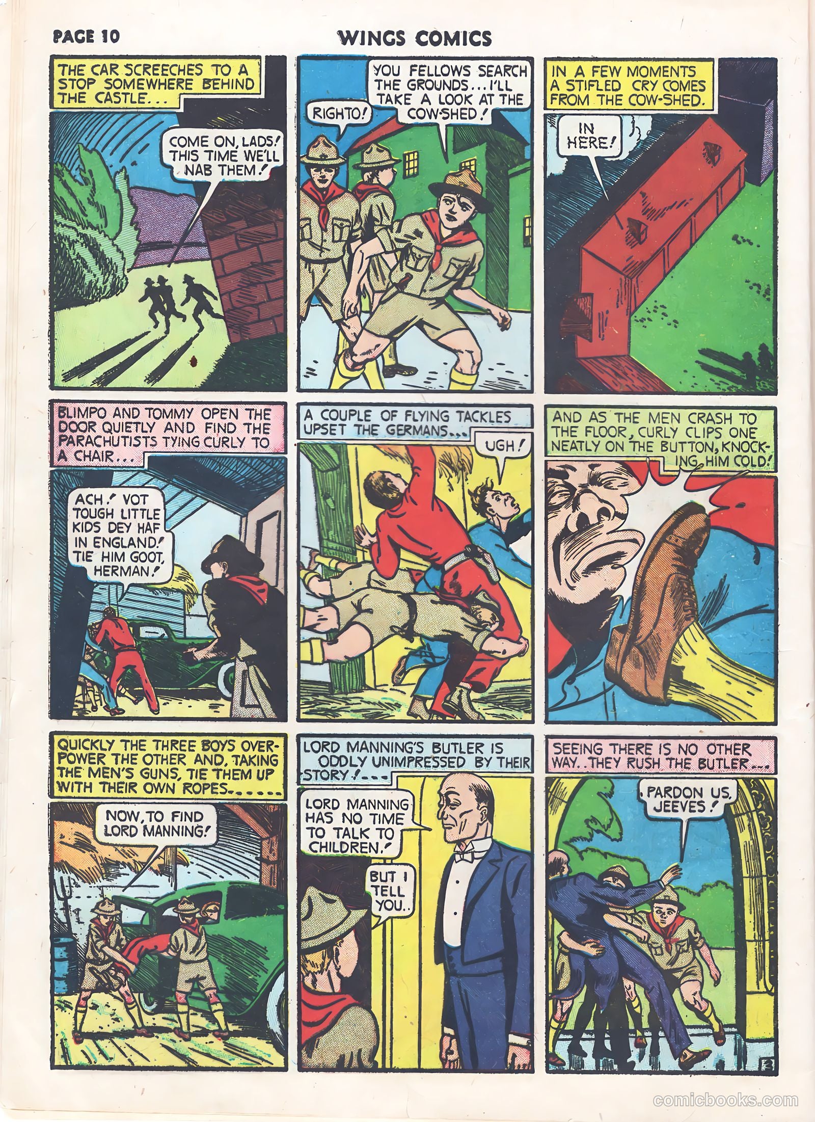 Wings Comics #9 (1941) — page 12 of 68