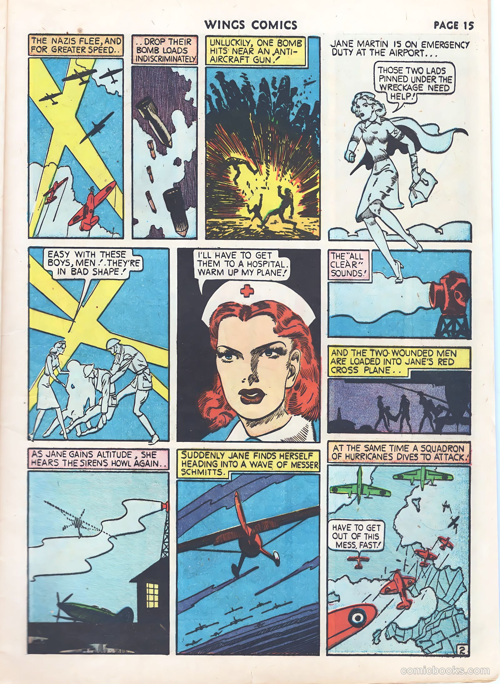Wings Comics #9 (1941) — page 17 of 68