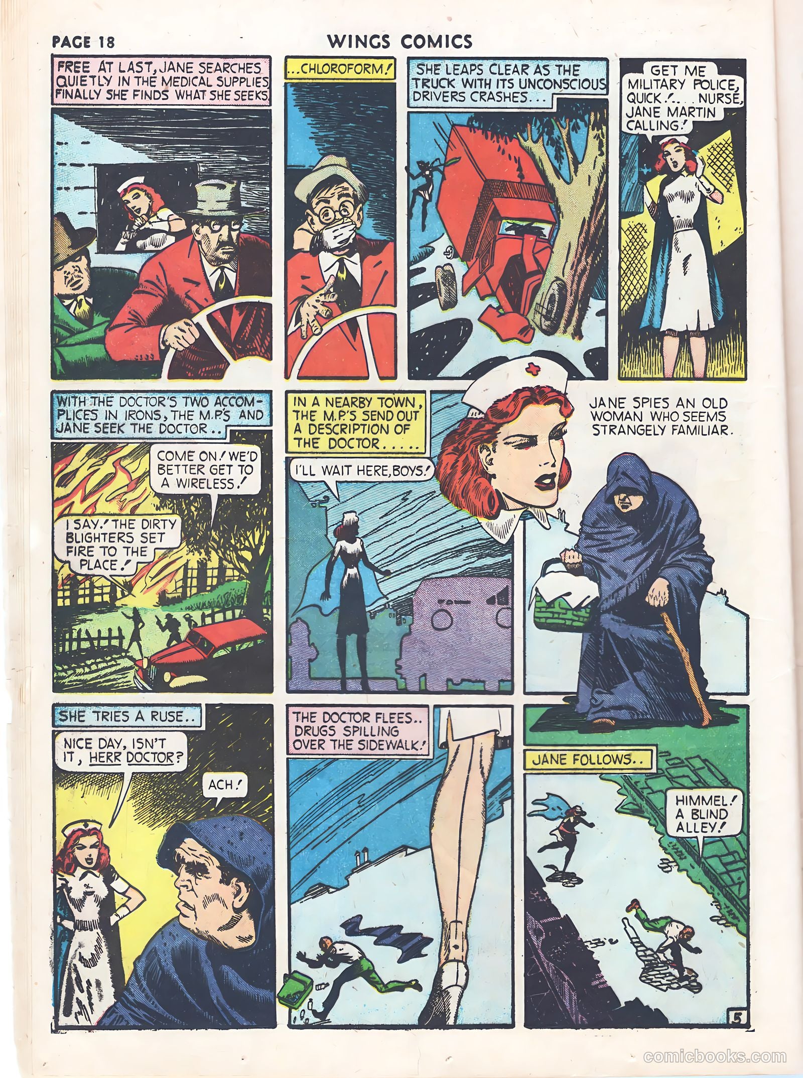 Wings Comics #9 (1941) — page 20 of 68