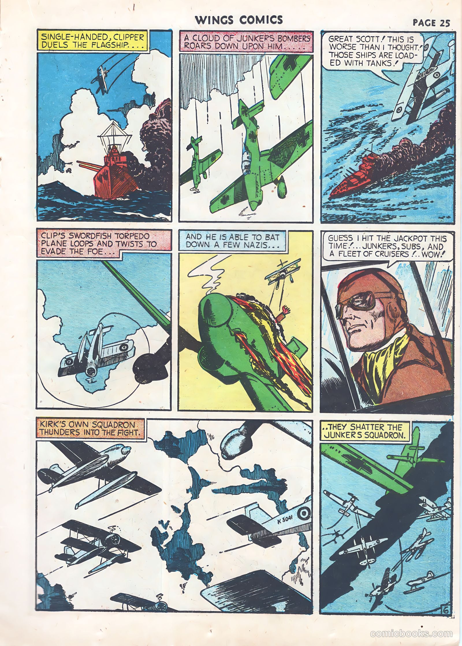 Wings Comics #9 (1941) — page 27 of 68