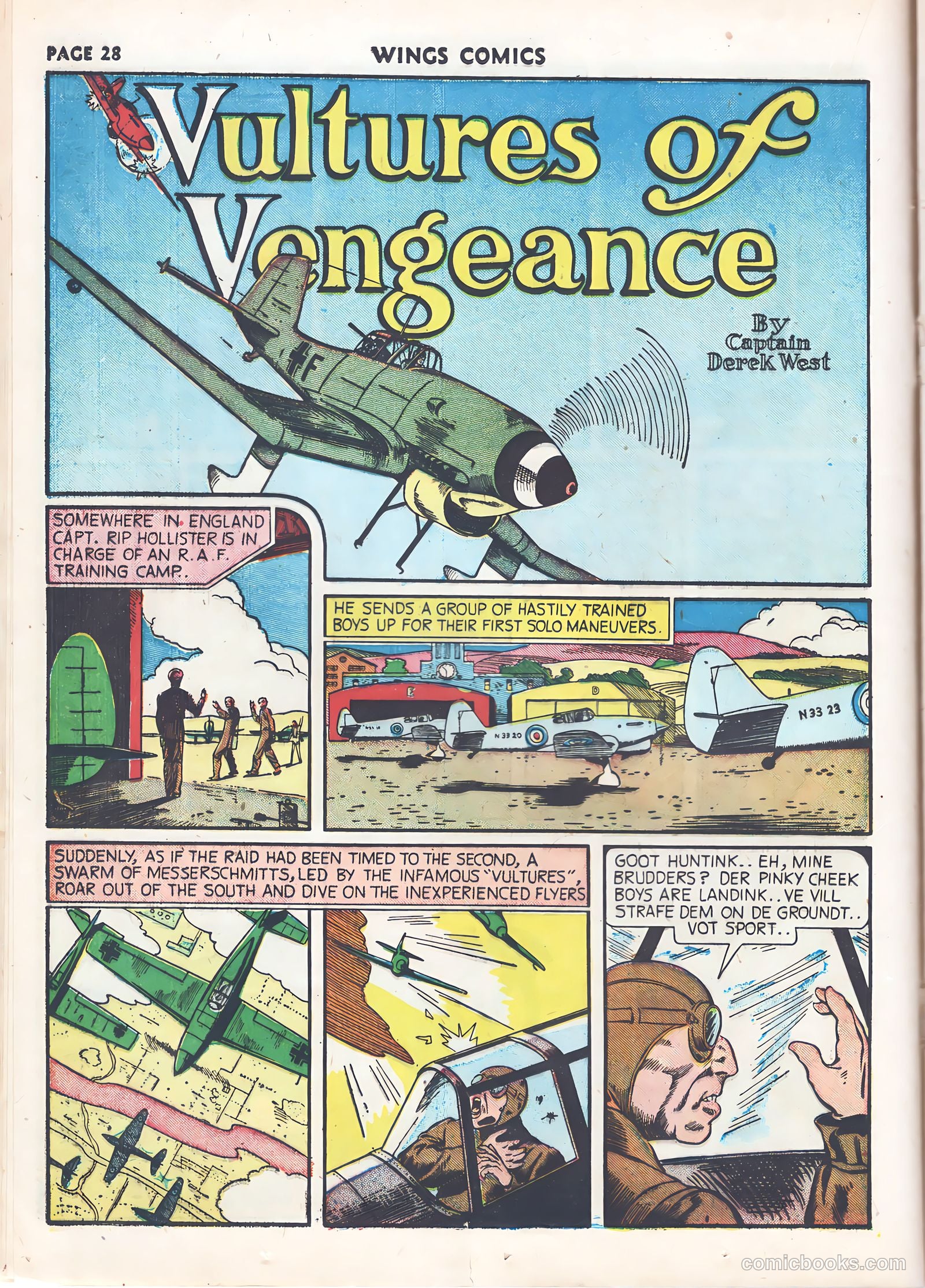 Wings Comics #9 (1941) — page 30 of 68