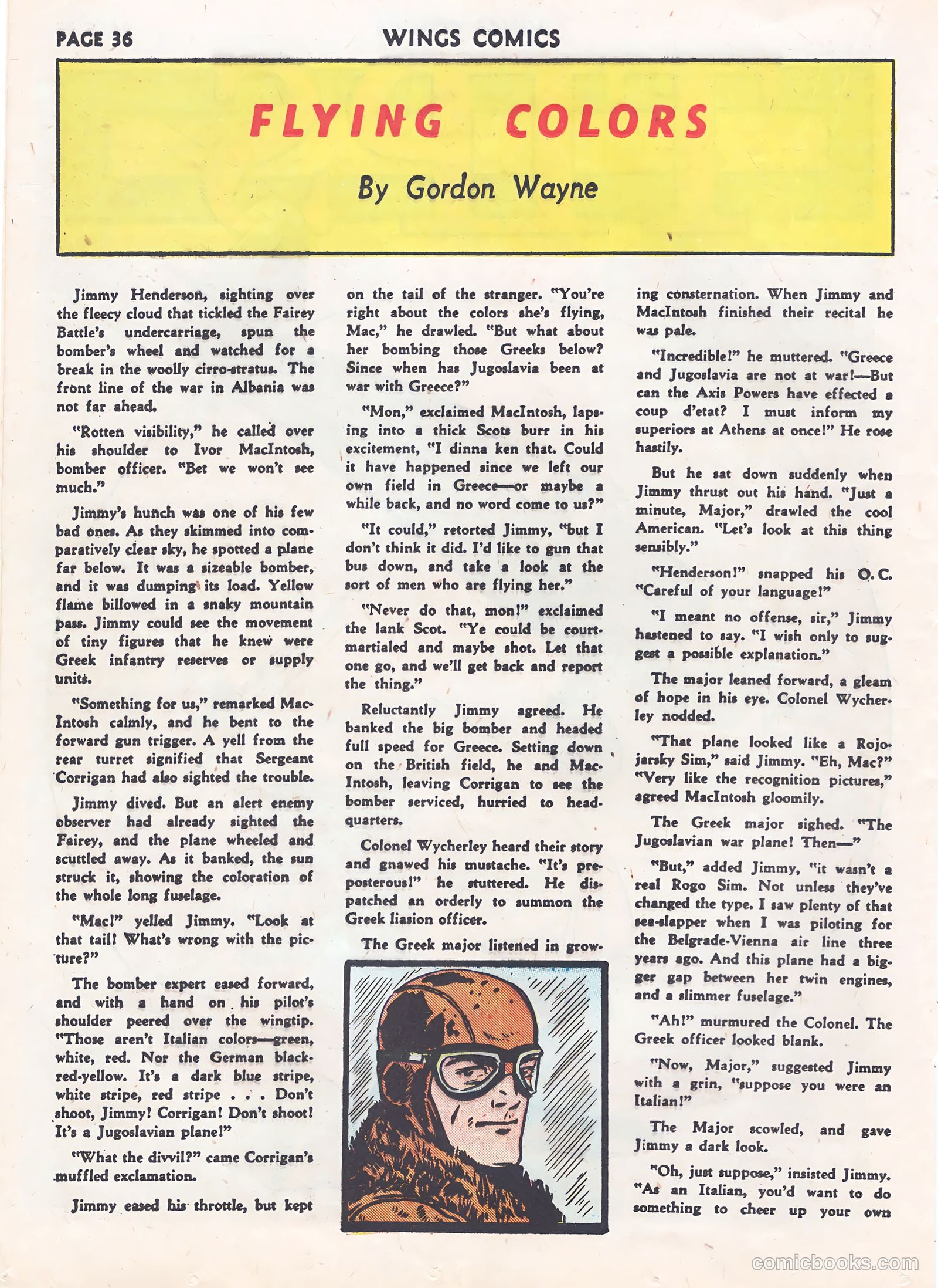 Wings Comics #9 (1941) — page 38 of 68