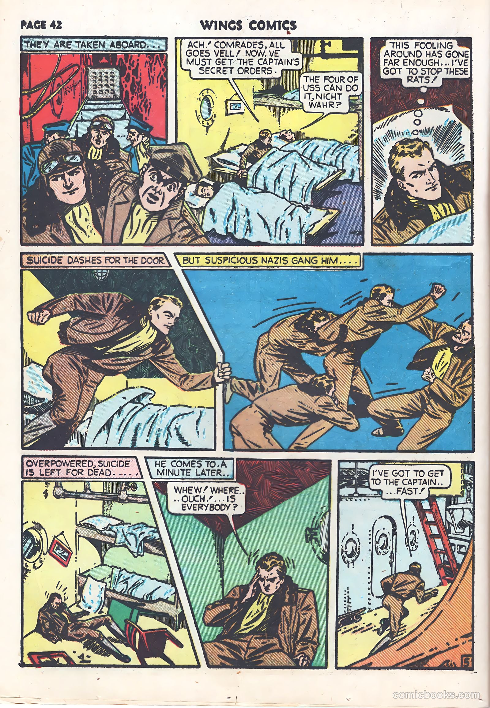 Wings Comics #9 (1941) — page 44 of 68