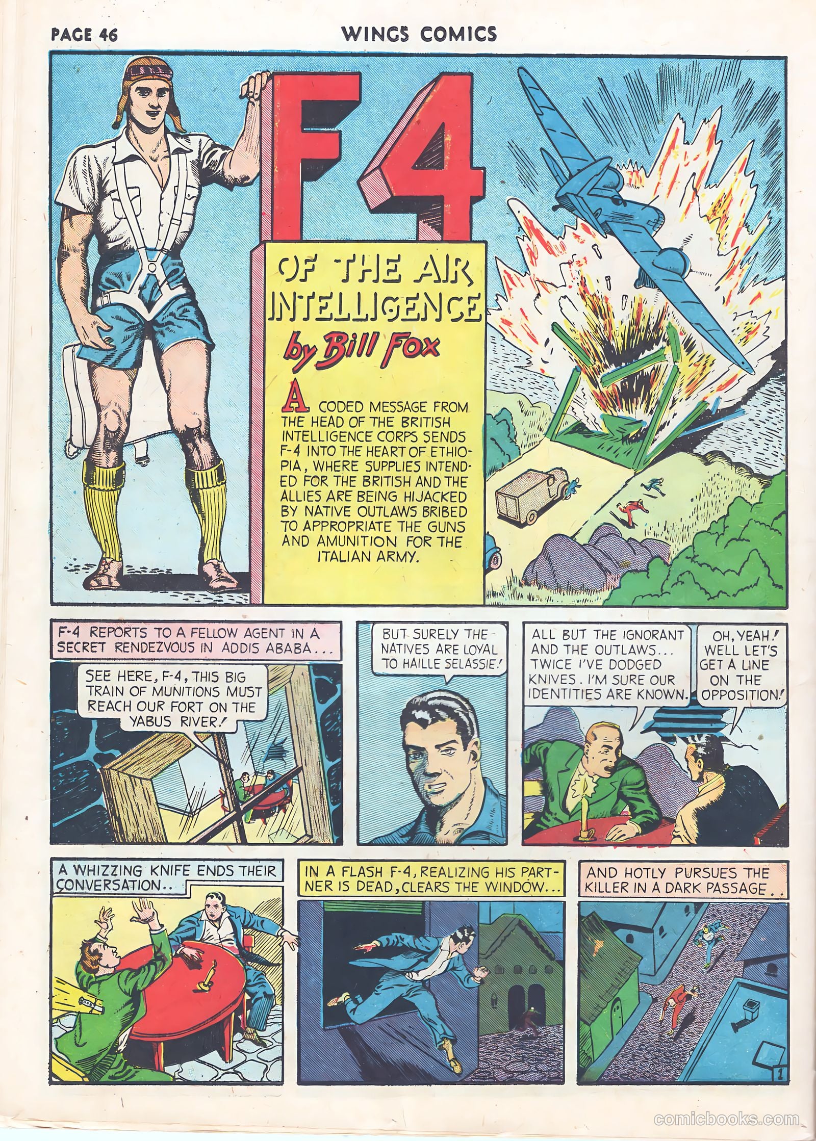 Wings Comics #9 (1941) — page 48 of 68