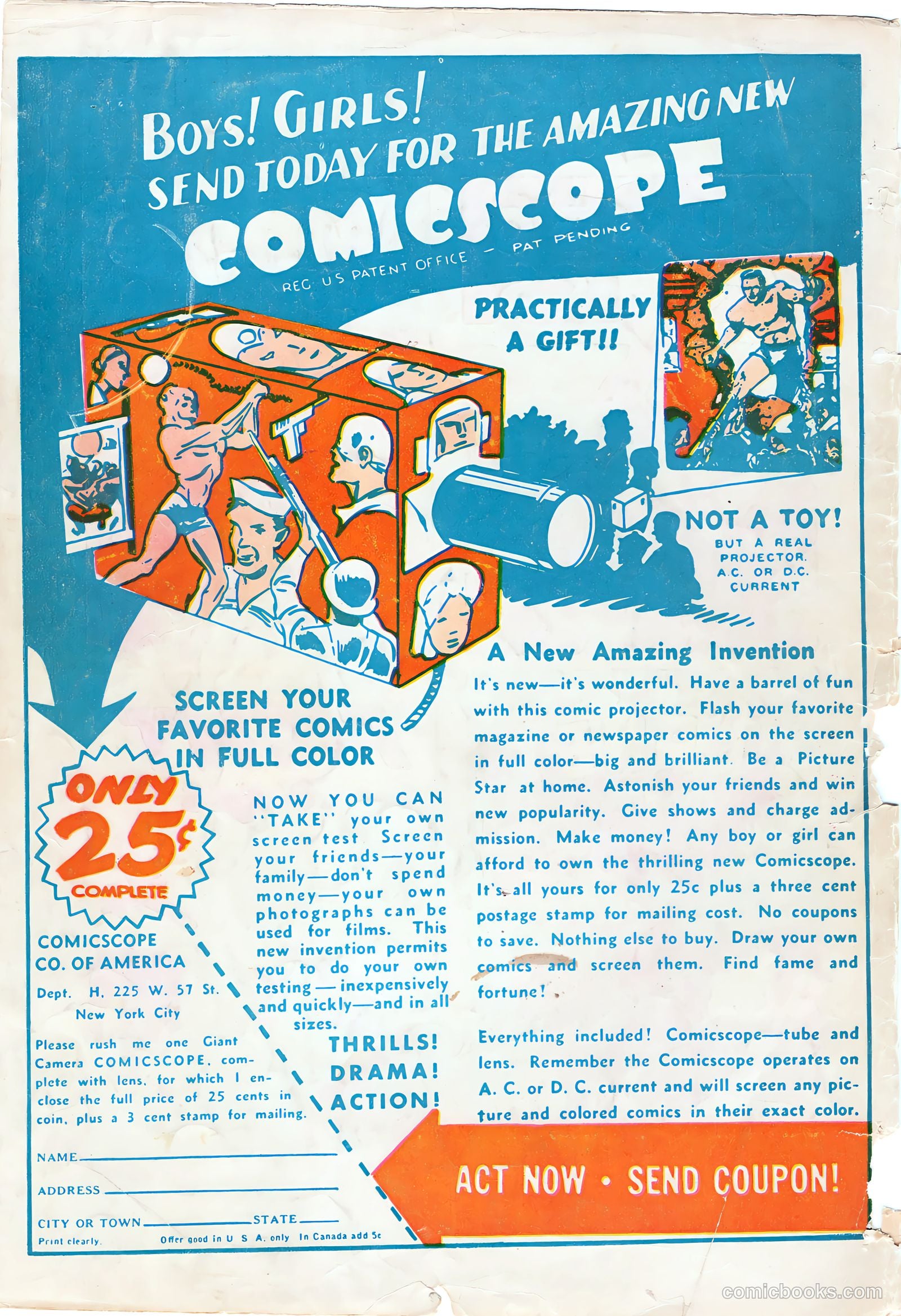 Wings Comics #9 (1941) — page 68 of 68