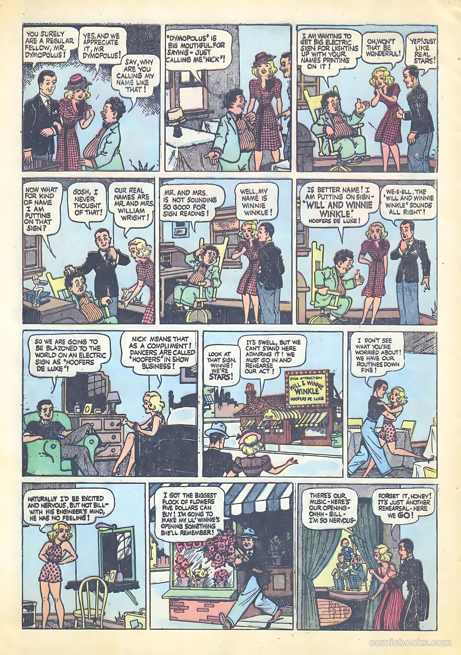 Winnie Winkle #1 (1930) — page 4 of 36