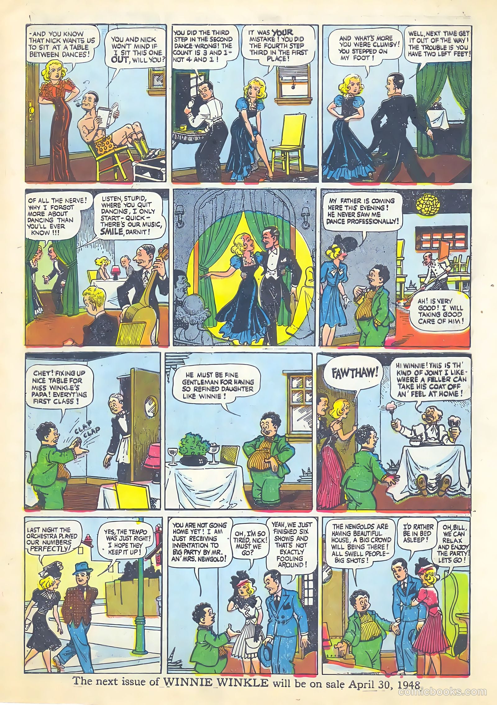 Winnie Winkle #1 (1930) — page 7 of 36