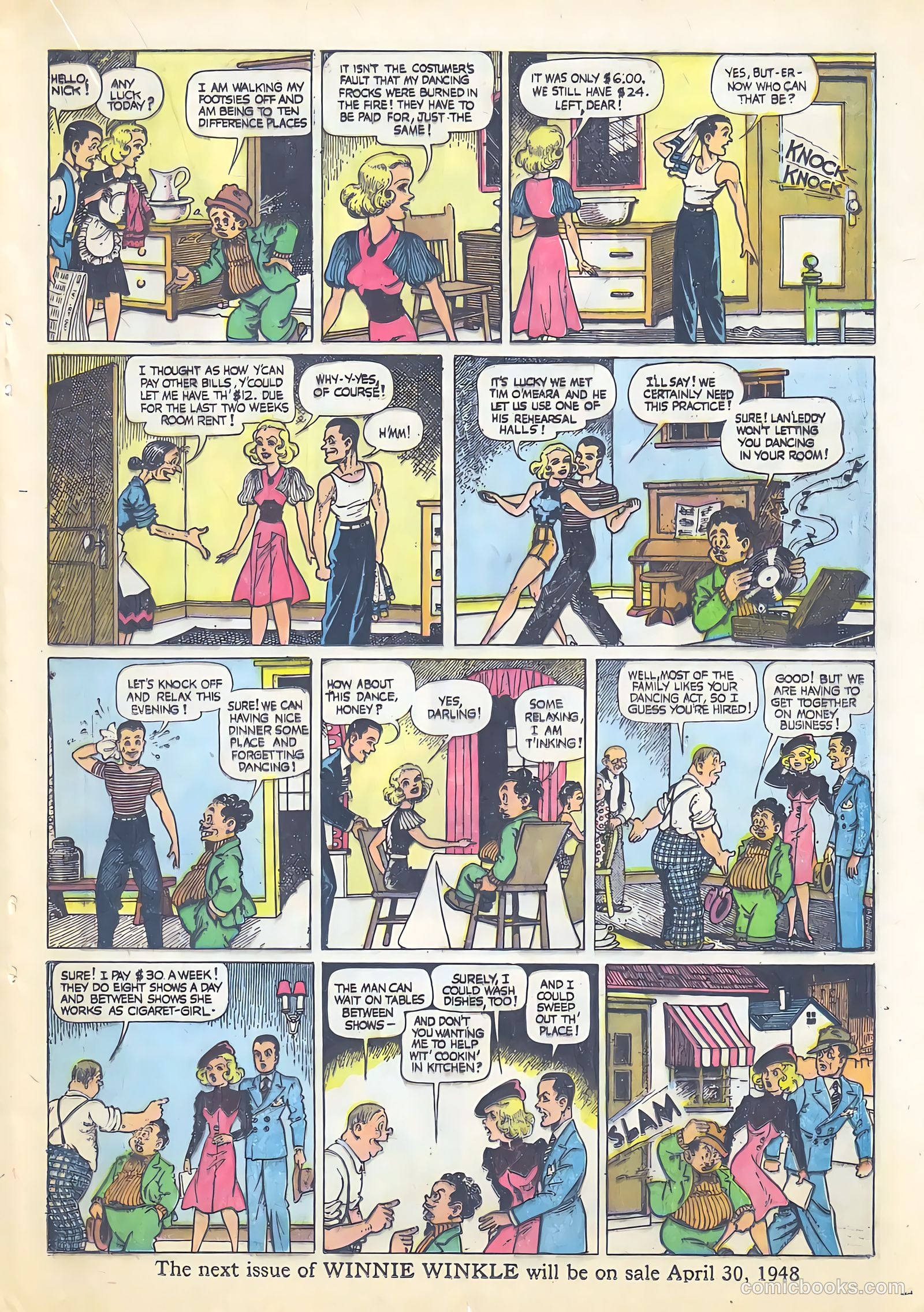 Winnie Winkle #1 (1930) — page 21 of 36