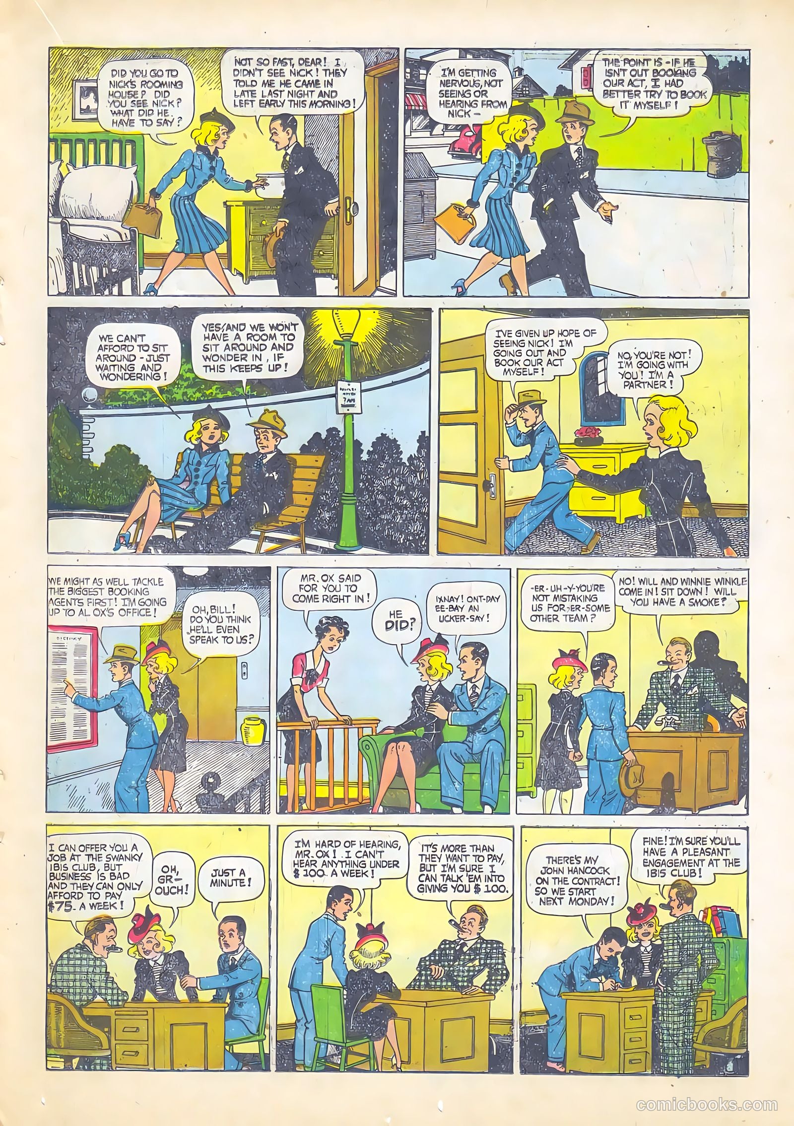 Winnie Winkle #1 (1930) — page 23 of 36