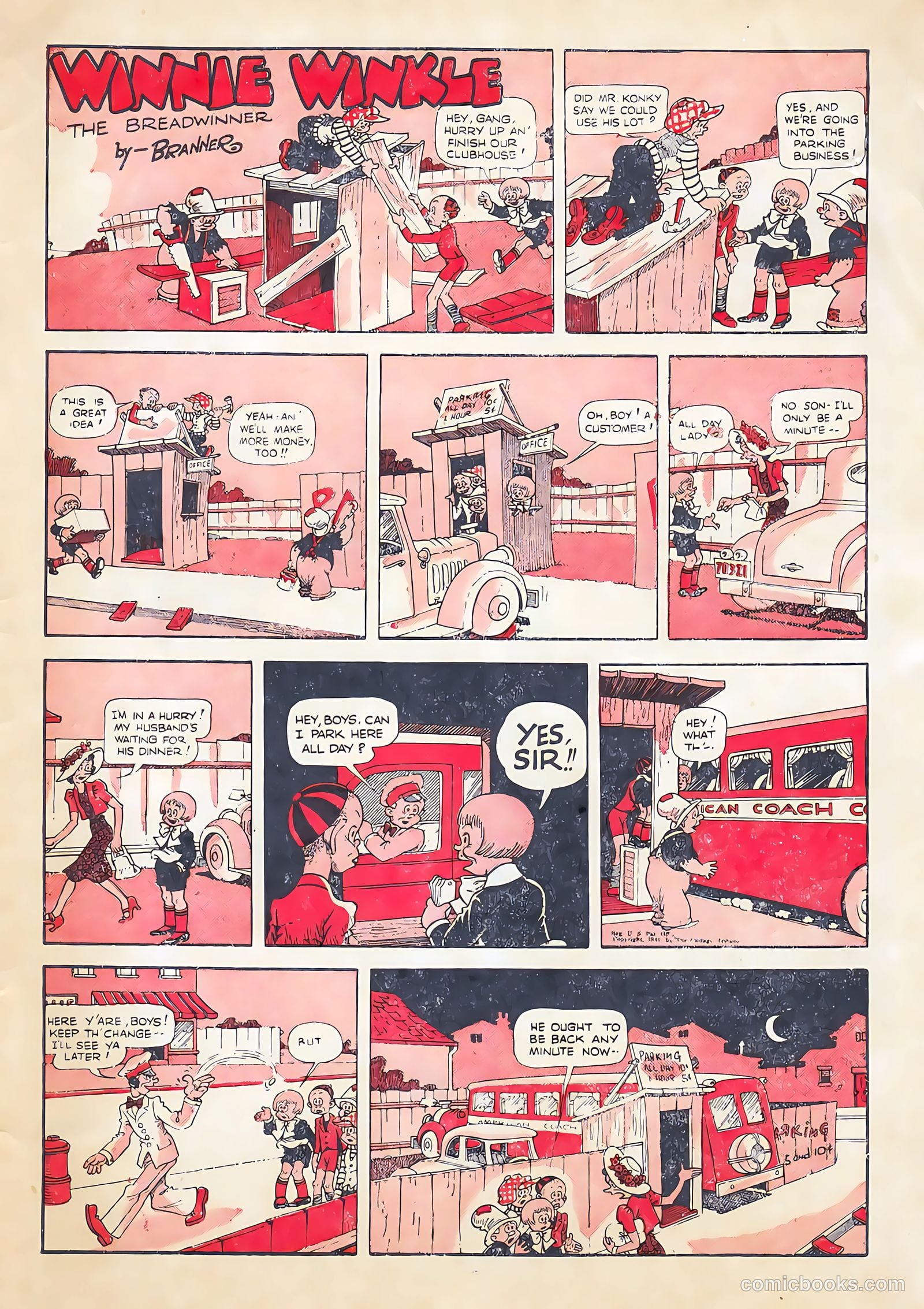 Winnie Winkle #1 (1930) — page 35 of 36