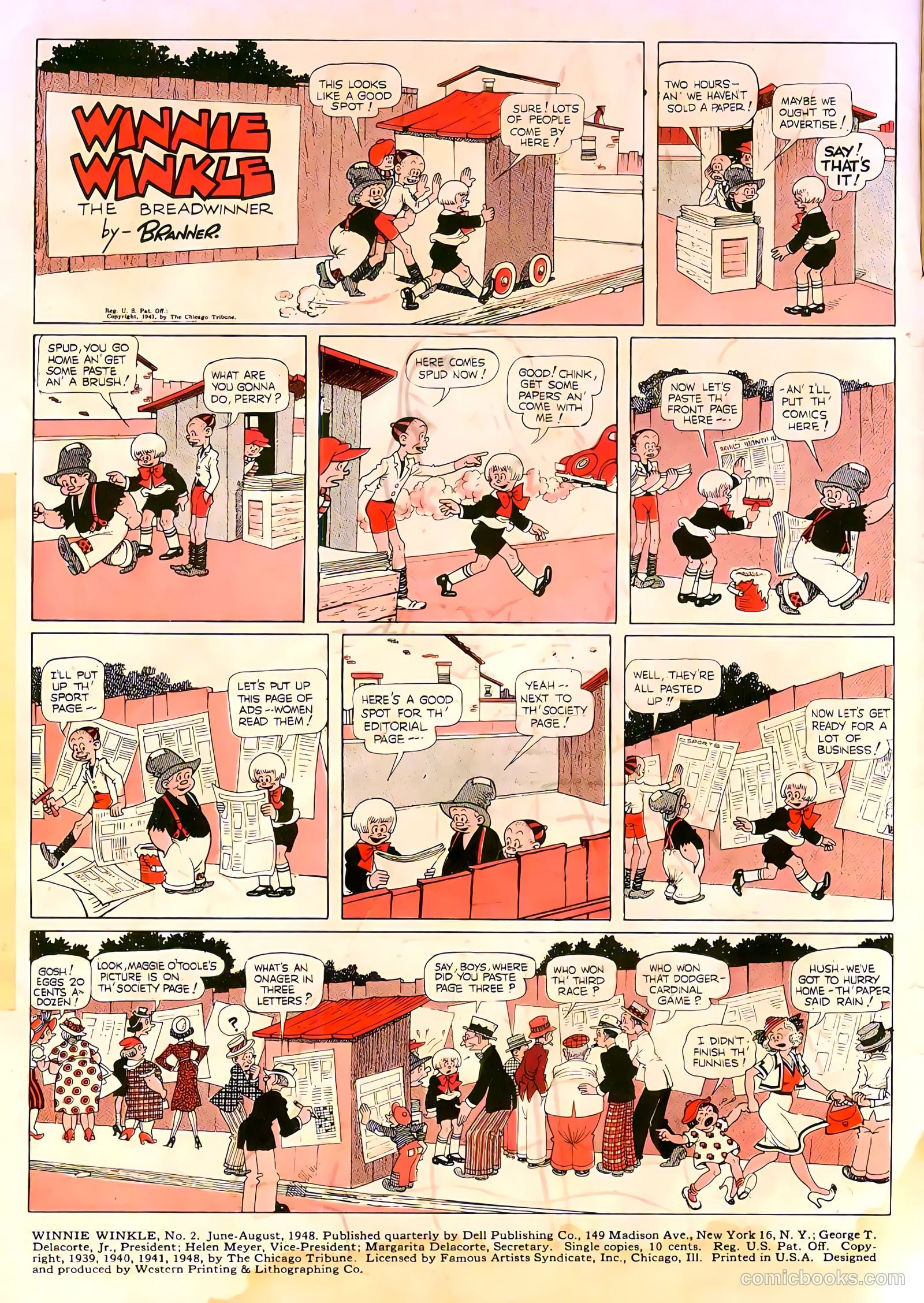 Winnie Winkle #2 (1931) — page 2 of 36