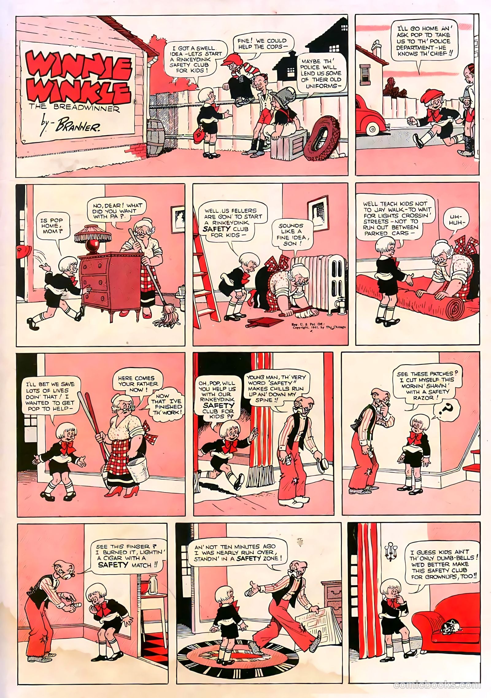 Winnie Winkle #2 (1931) — page 35 of 36