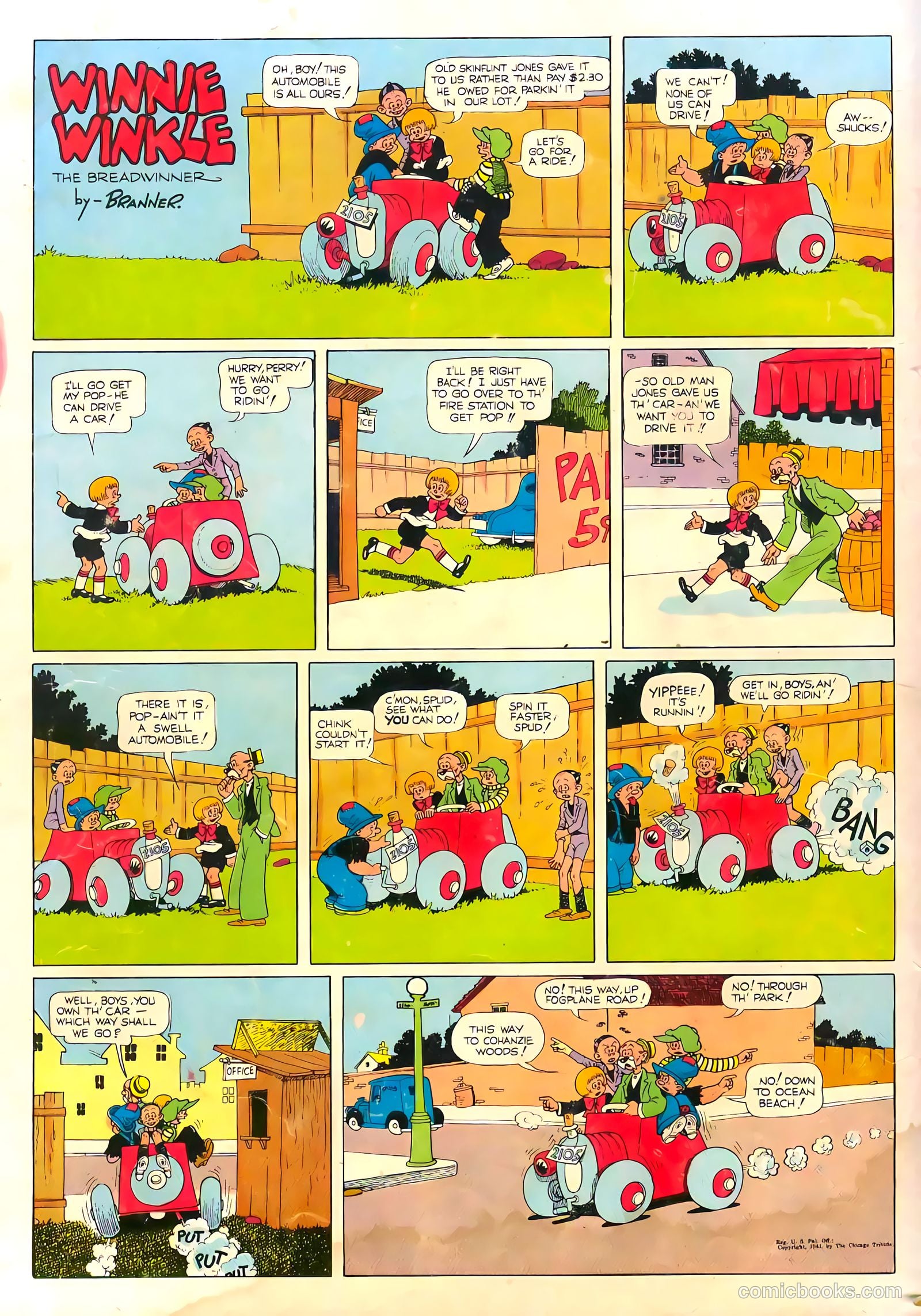 Winnie Winkle #2 (1931) — page 36 of 36