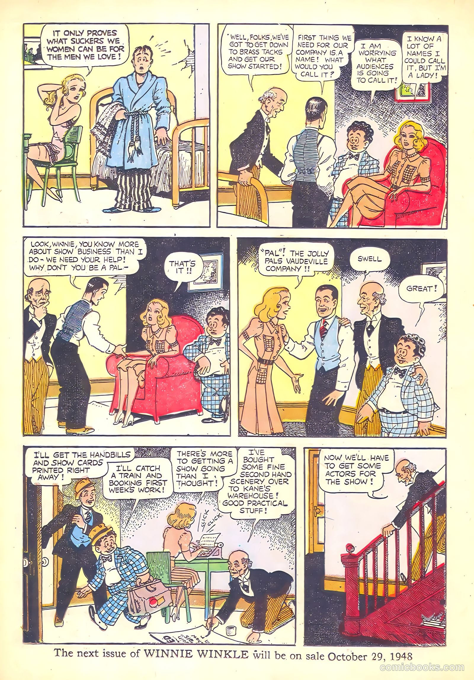 Winnie Winkle #3 (1932) — page 18 of 36