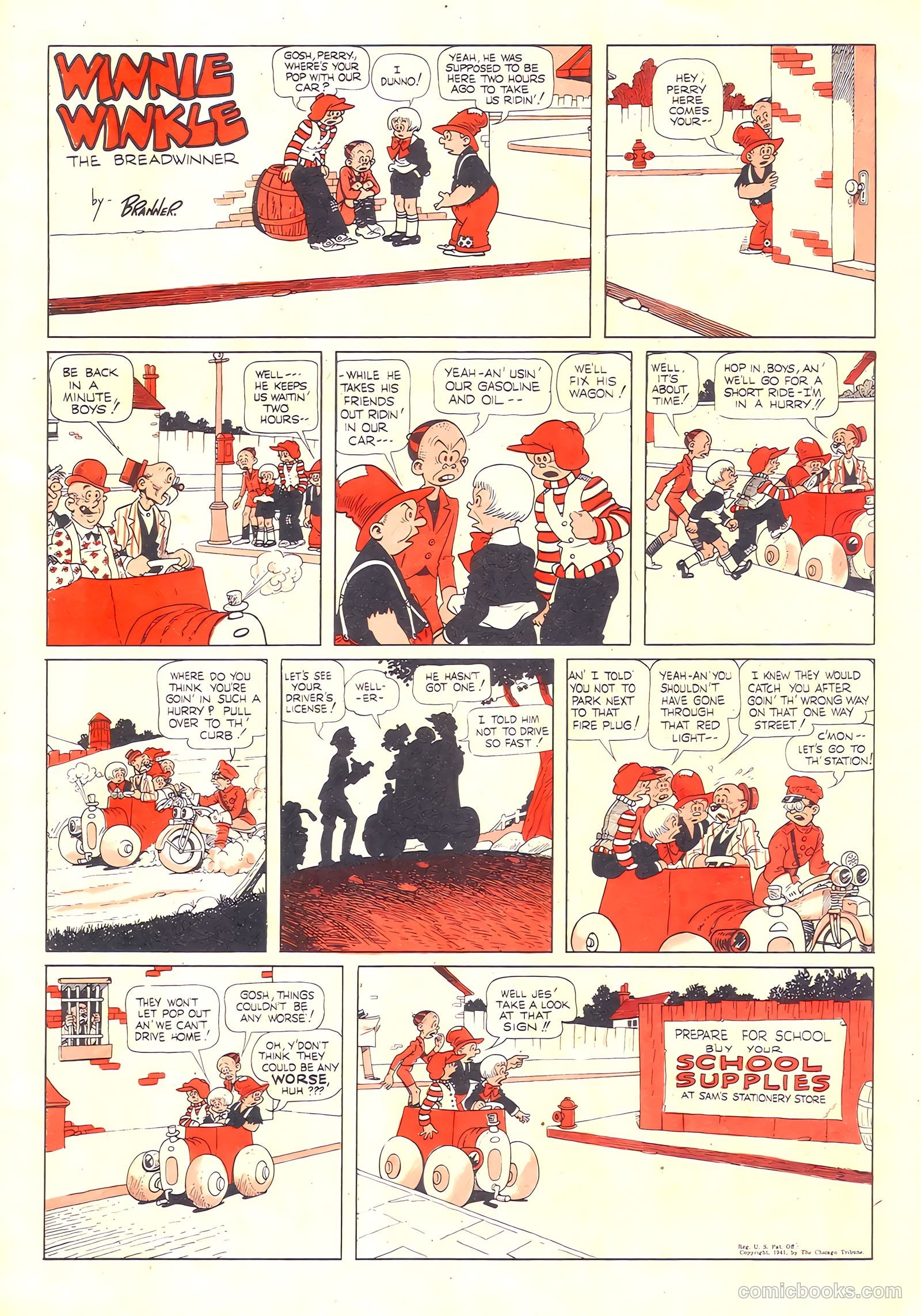 Winnie Winkle #3 (1932) — page 35 of 36