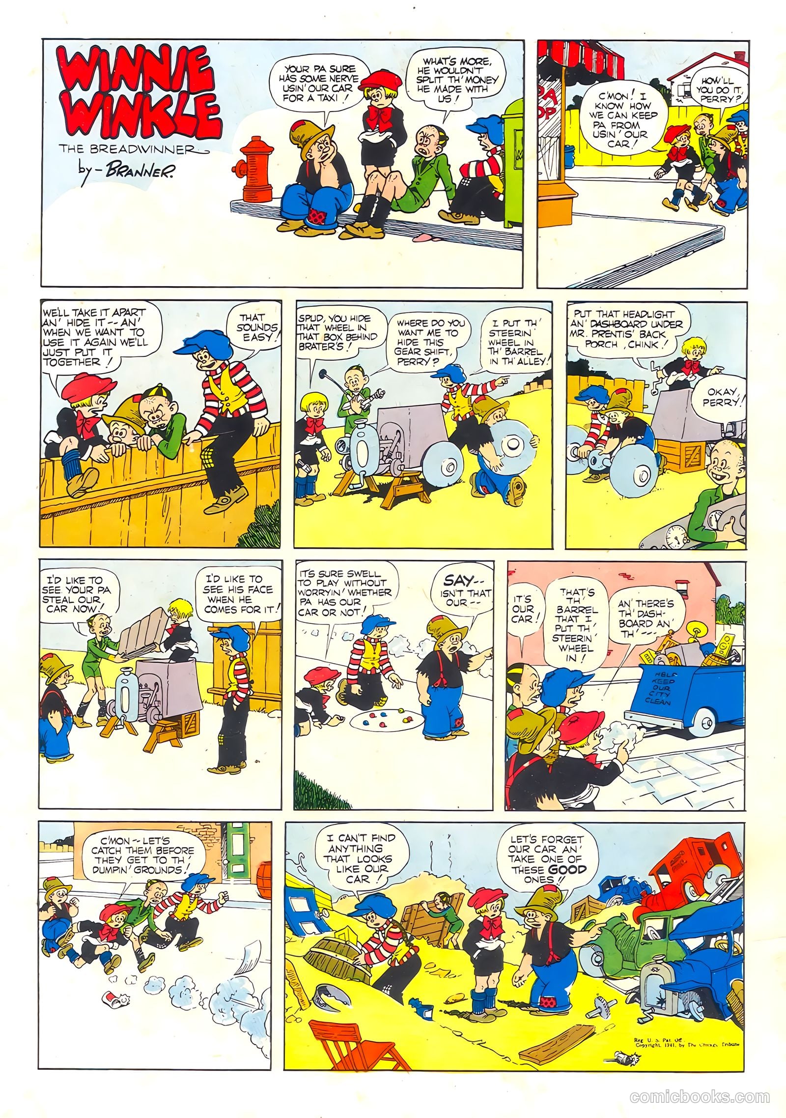 Winnie Winkle #3 (1932) — page 36 of 36