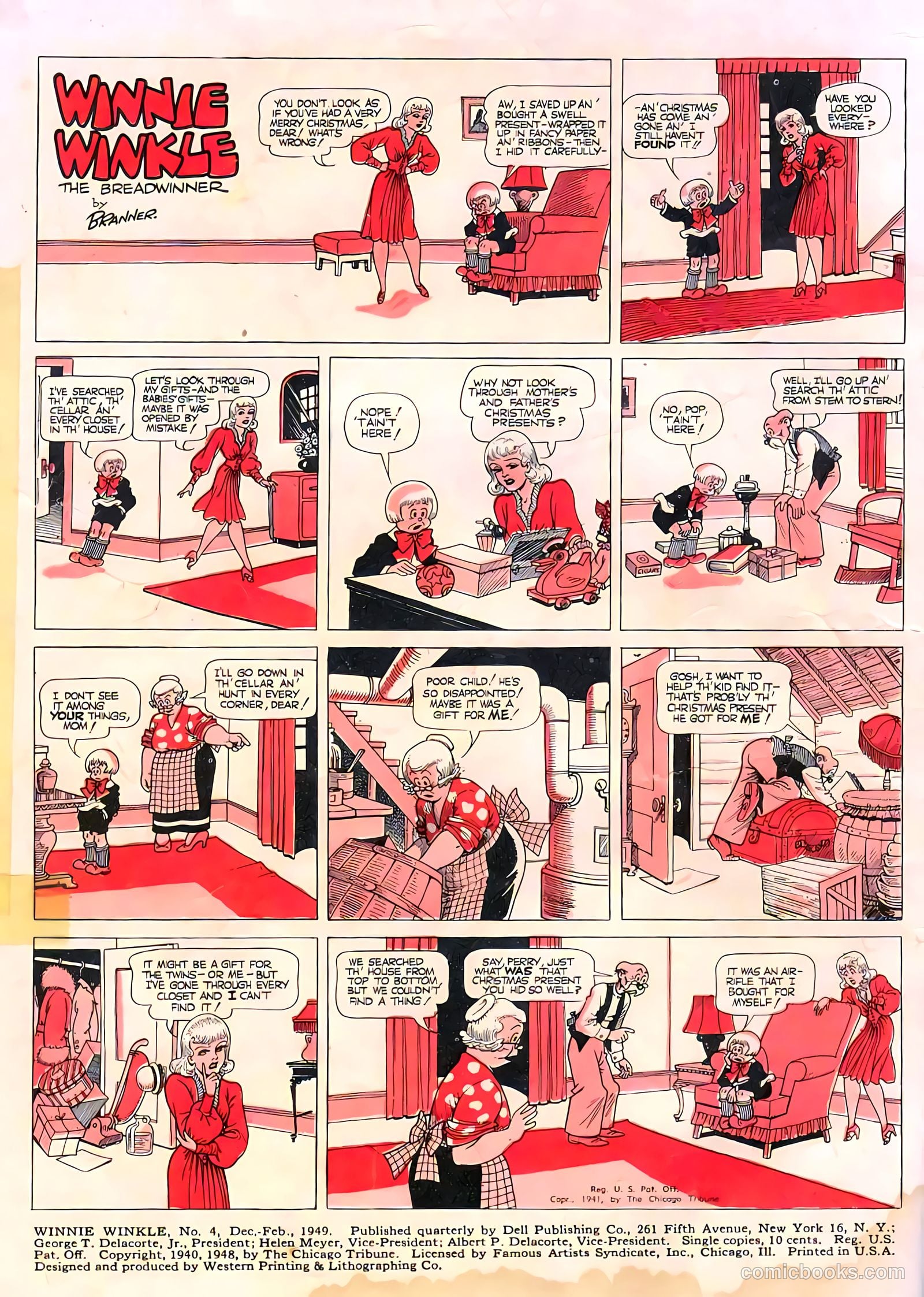 Winnie Winkle #4 (1933) — page 2 of 36