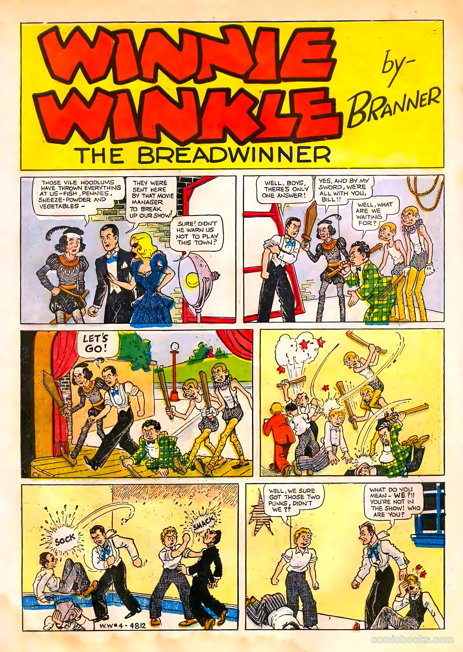 Winnie Winkle #4 (1933) — page 3 of 36