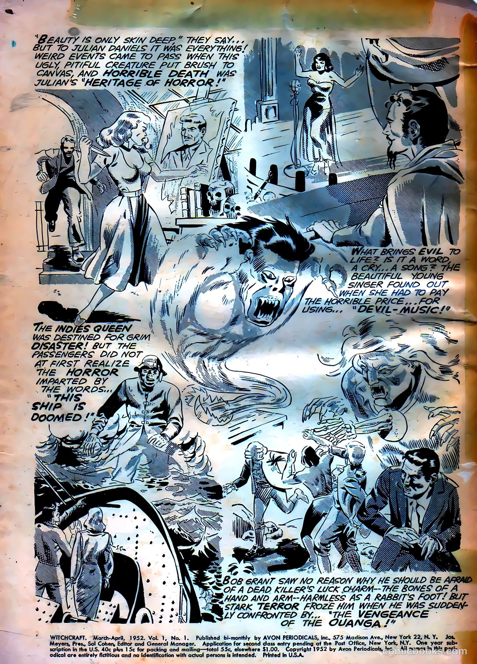 Witchcraft #1 (1952) — page 2 of 36