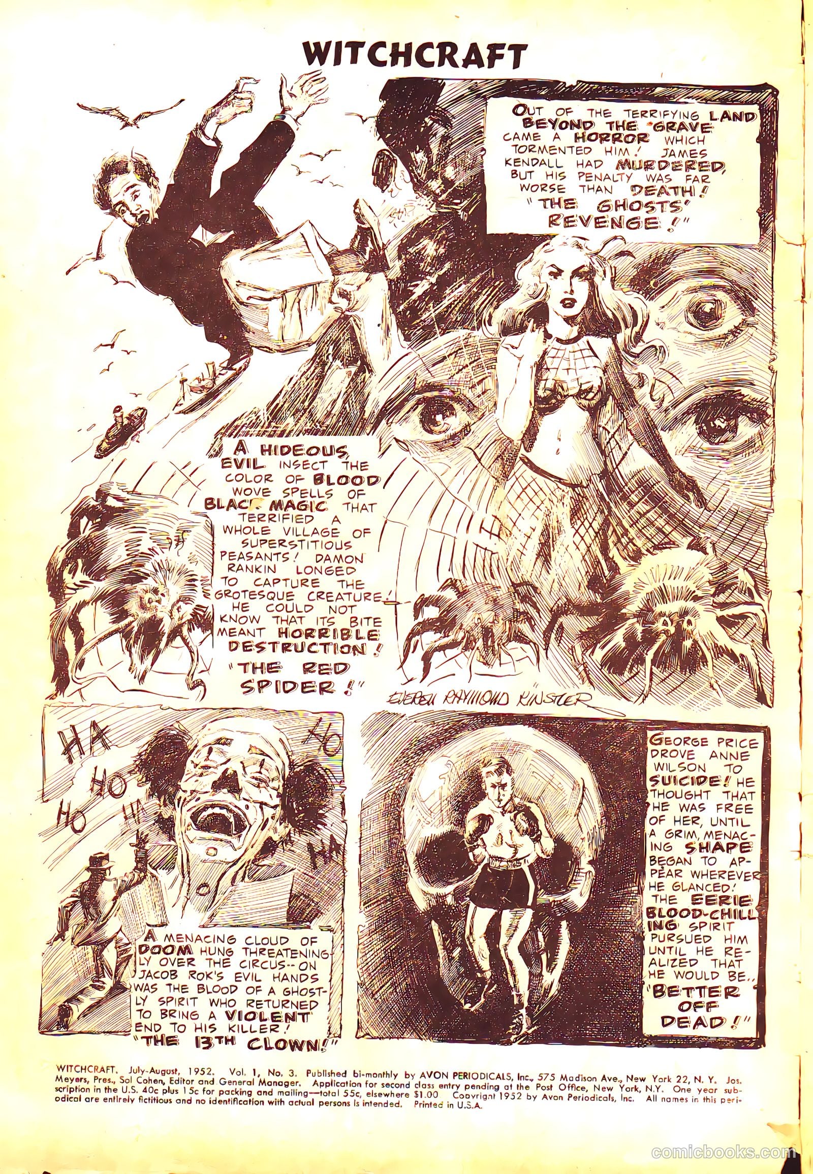 Witchcraft #3 (1952) — page 2 of 36