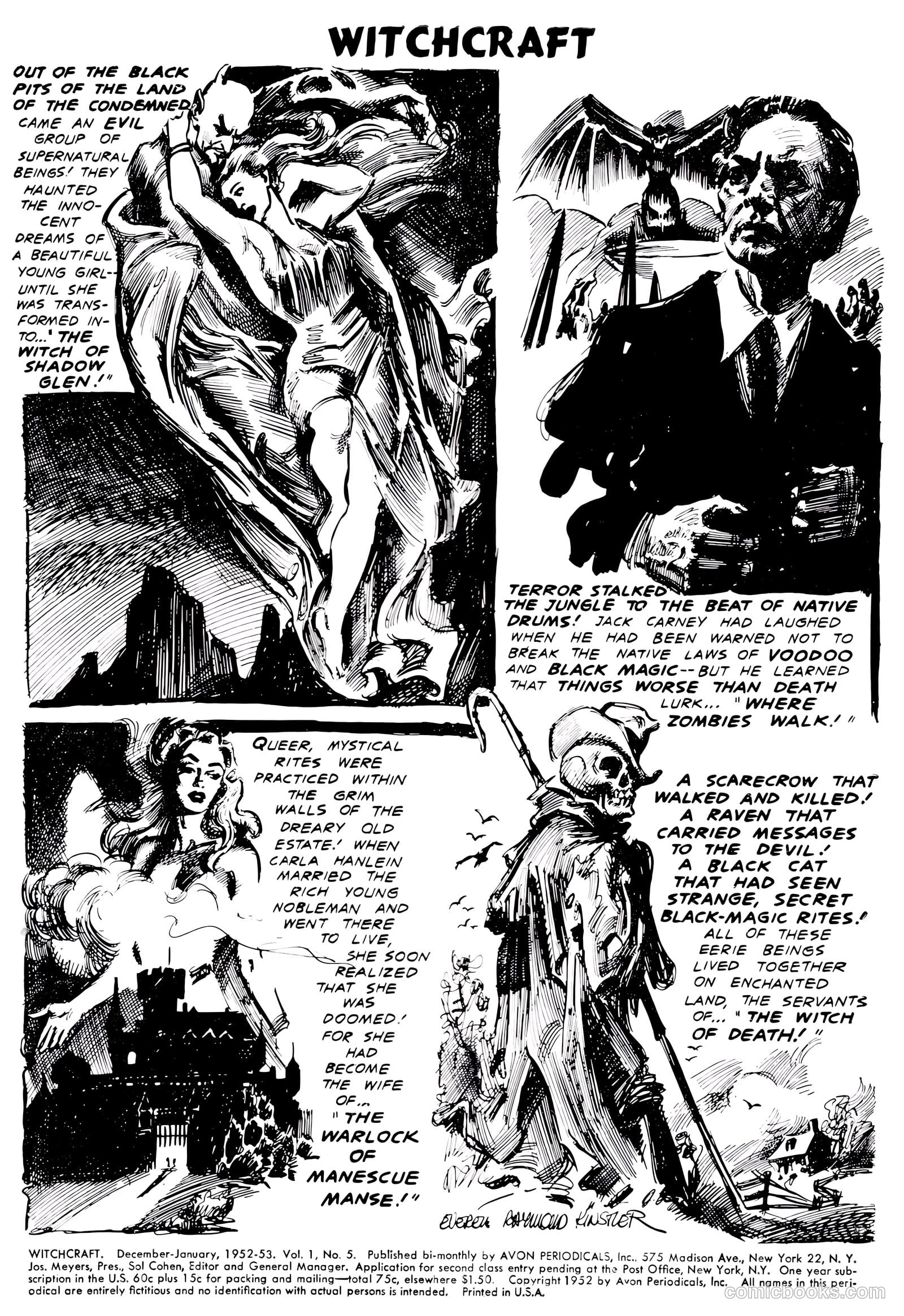 Witchcraft #5 (1952) — page 2 of 36