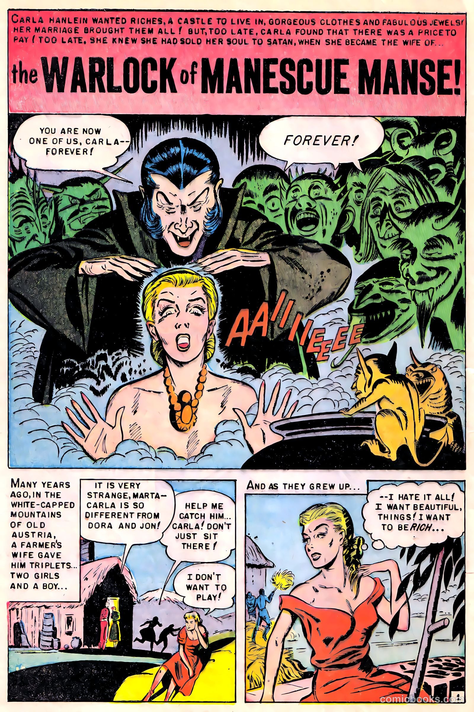 Witchcraft #5 (1952) — page 28 of 36