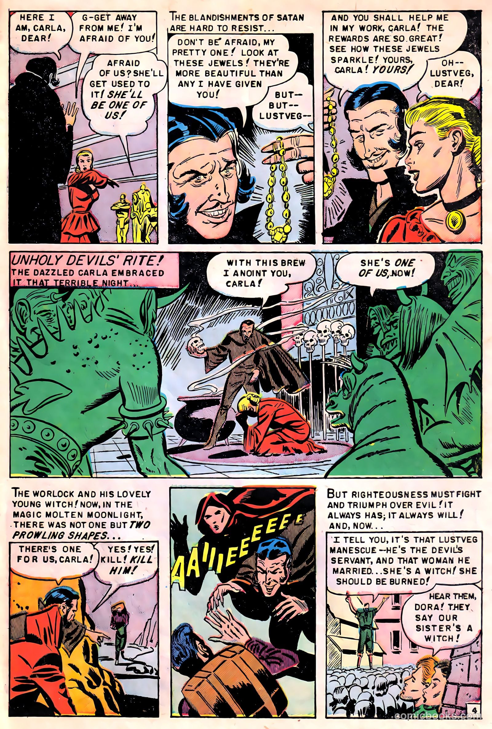 Witchcraft #5 (1952) — page 31 of 36