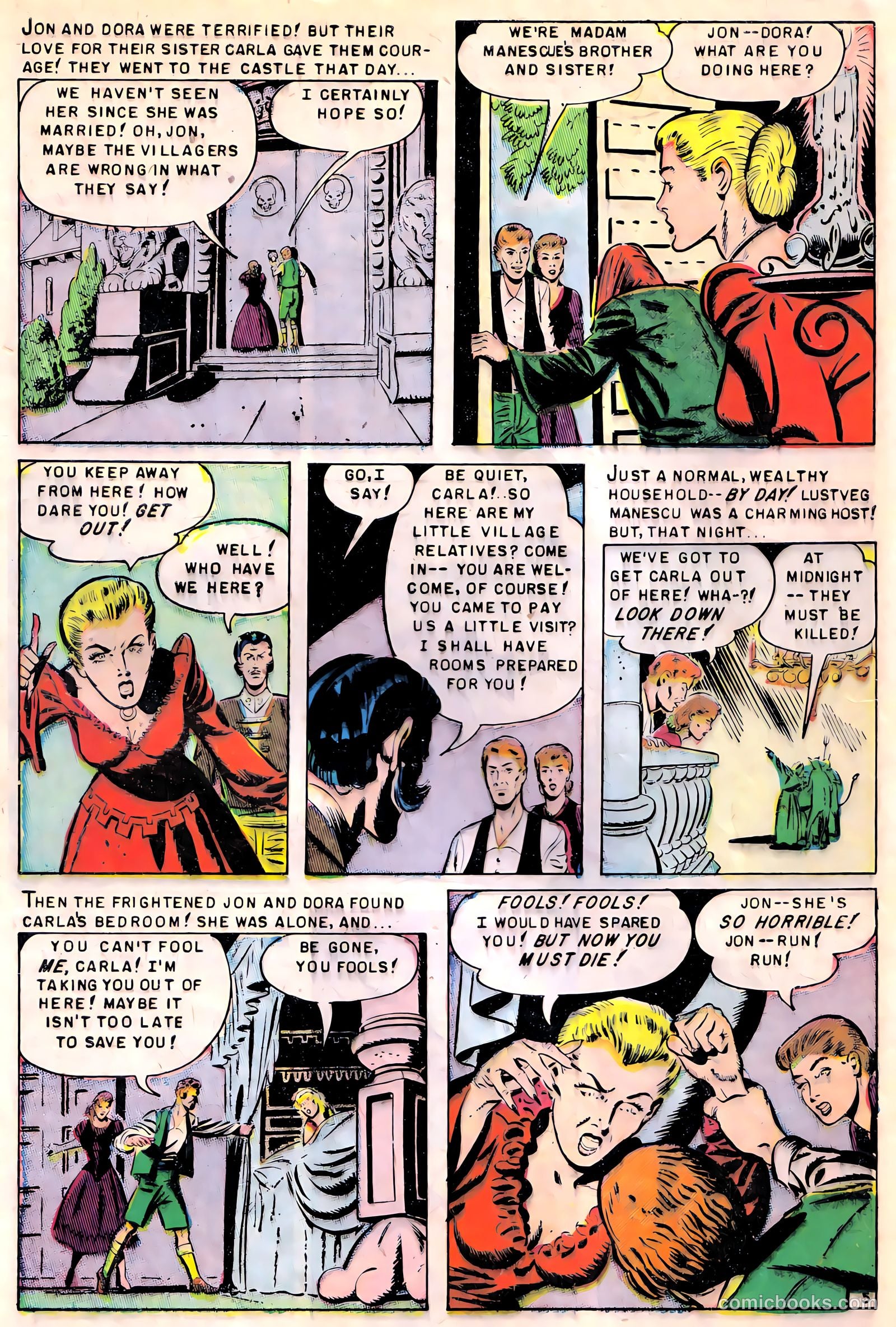 Witchcraft #5 (1952) — page 32 of 36