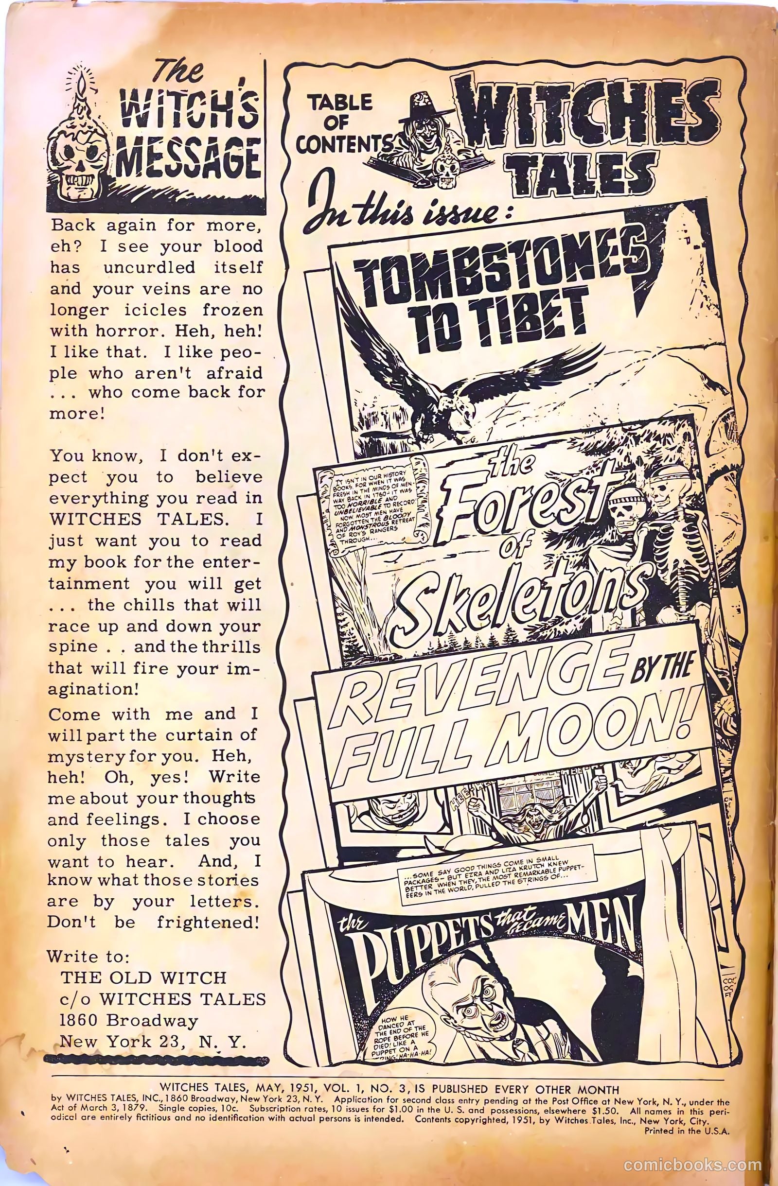 Witches Tales #3 (1973) — page 2 of 35