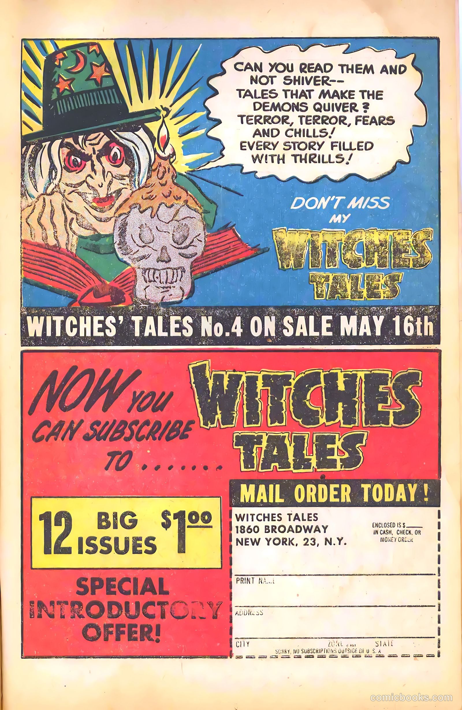 Witches Tales #3 (1973) — page 32 of 35