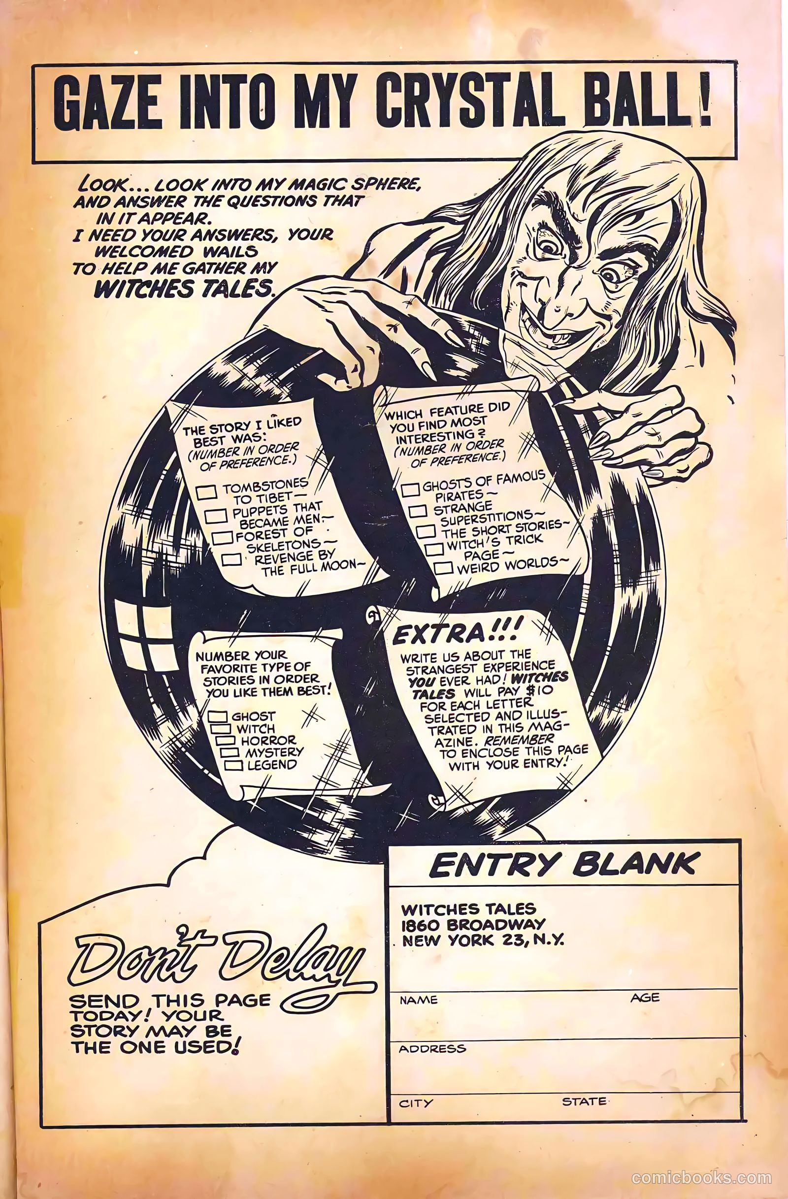 Witches Tales #3 (1973) — page 34 of 35