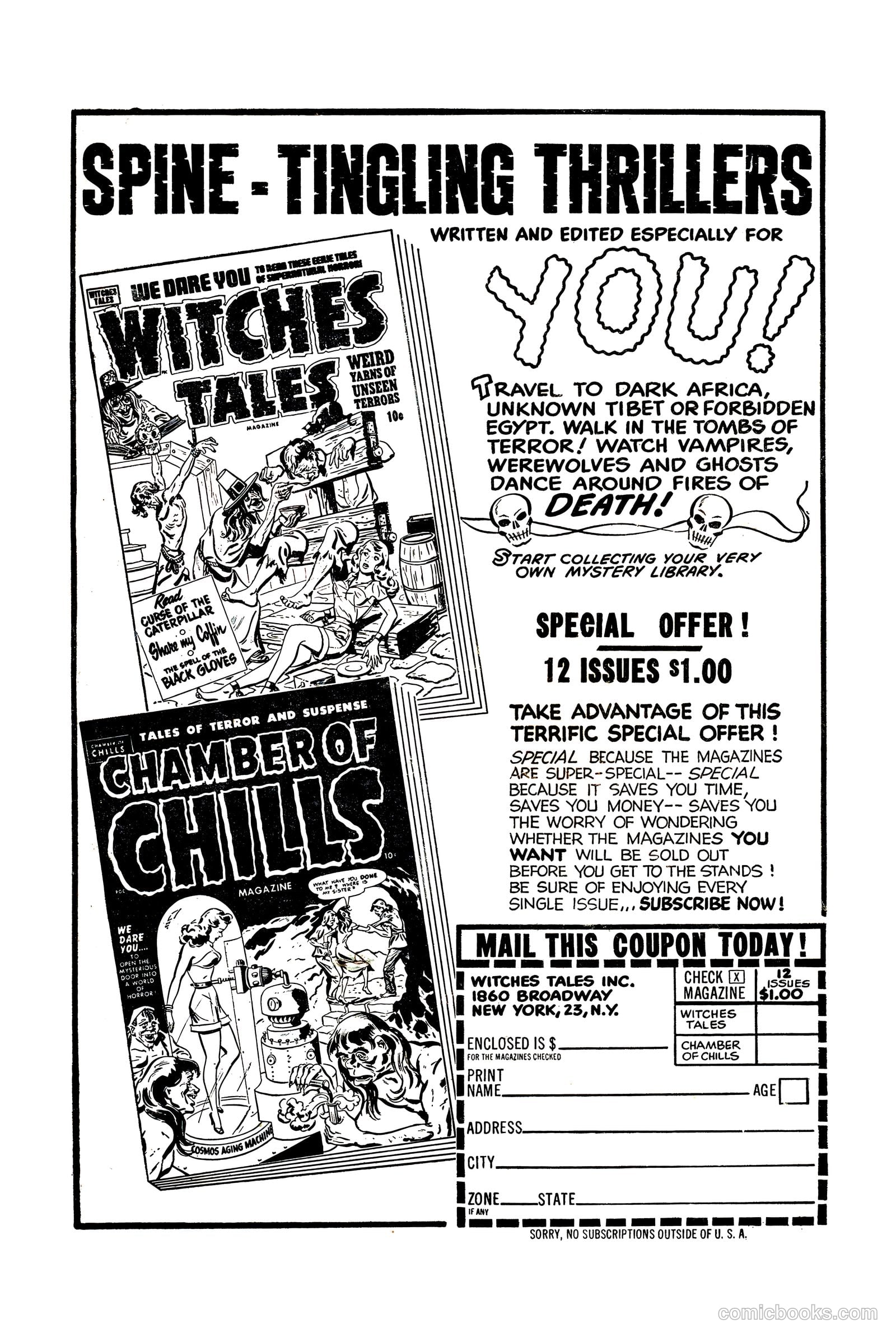 Witches Tales #6 (1973) — page 34 of 35