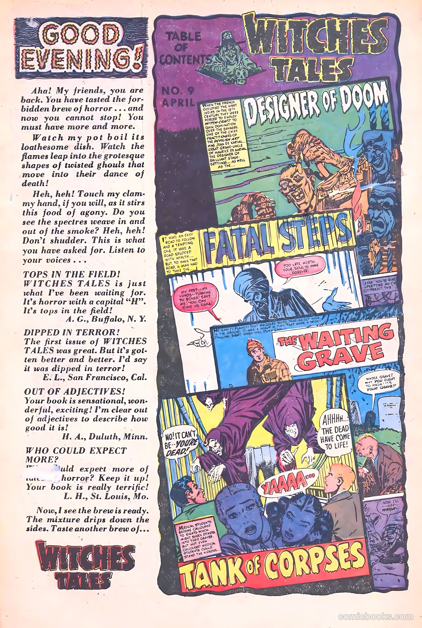 Witches Tales #9 (1969) — page 3 of 36