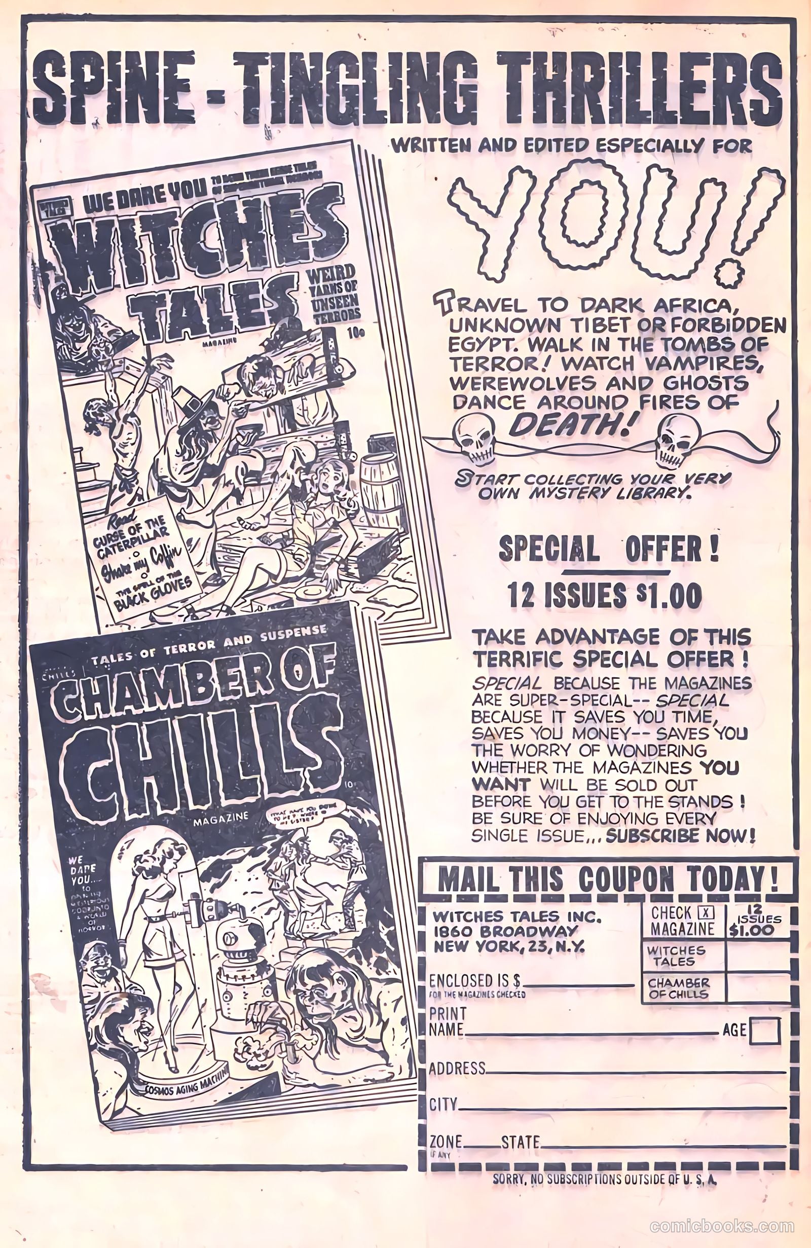Witches Tales #9 (1969) — page 20 of 36