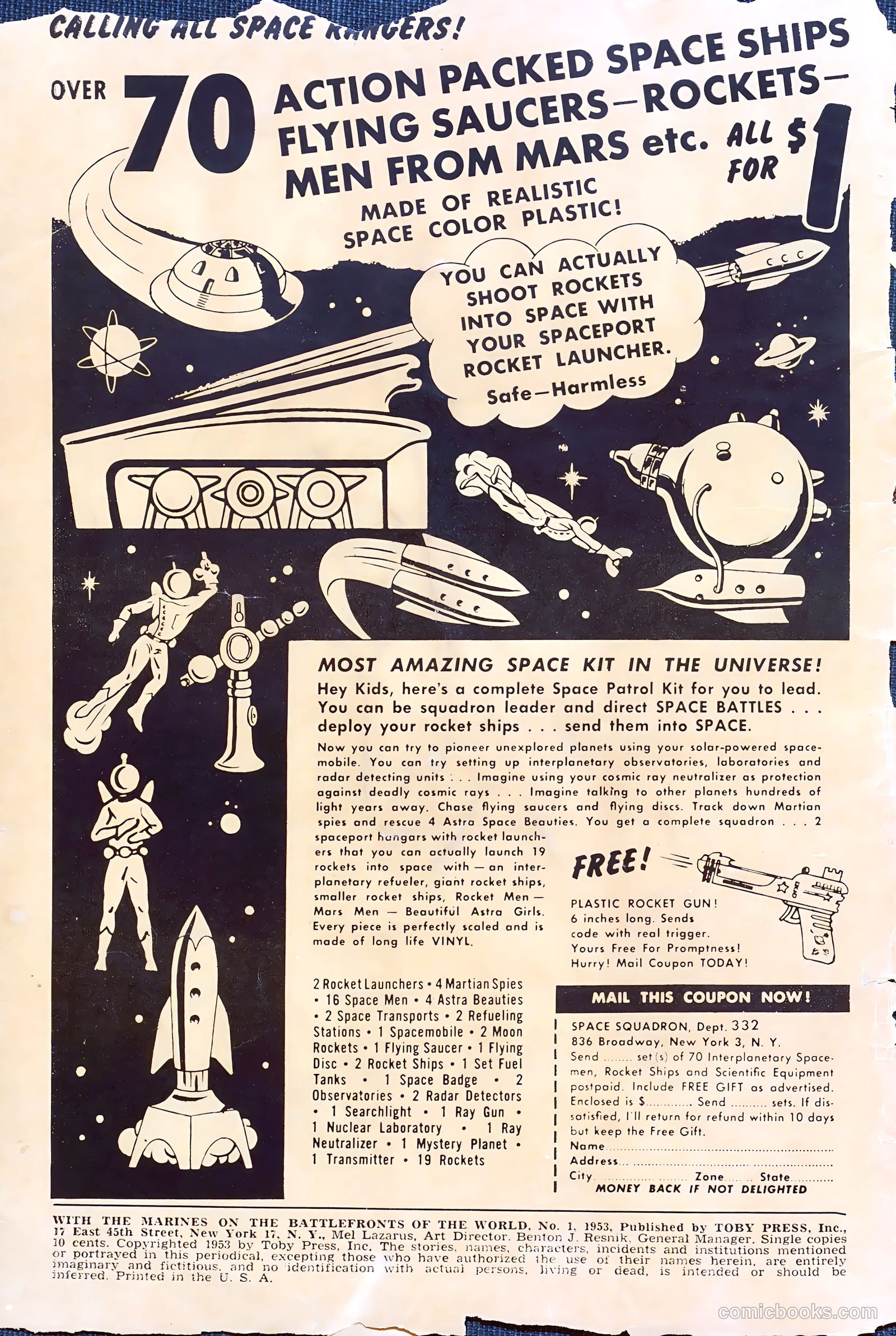 With the Marines on the Battlefronts of the World #1 (1953) — page 2 of 36