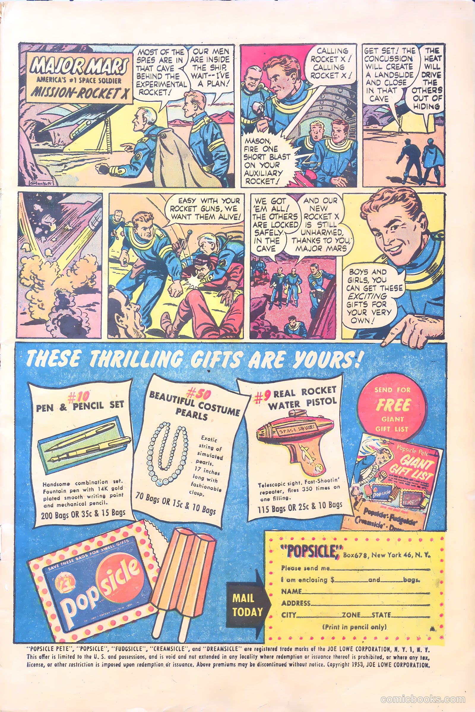 With the Marines on the Battlefronts of the World #1 (1953) — page 3 of 36