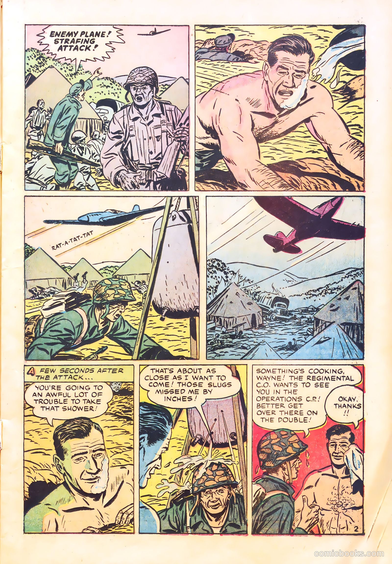 With the Marines on the Battlefronts of the World #1 (1953) — page 11 of 36