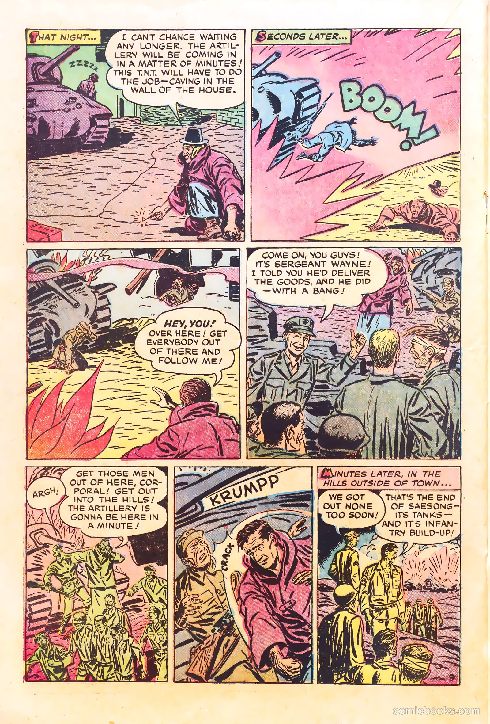 With the Marines on the Battlefronts of the World #1 (1953) — page 20 of 36
