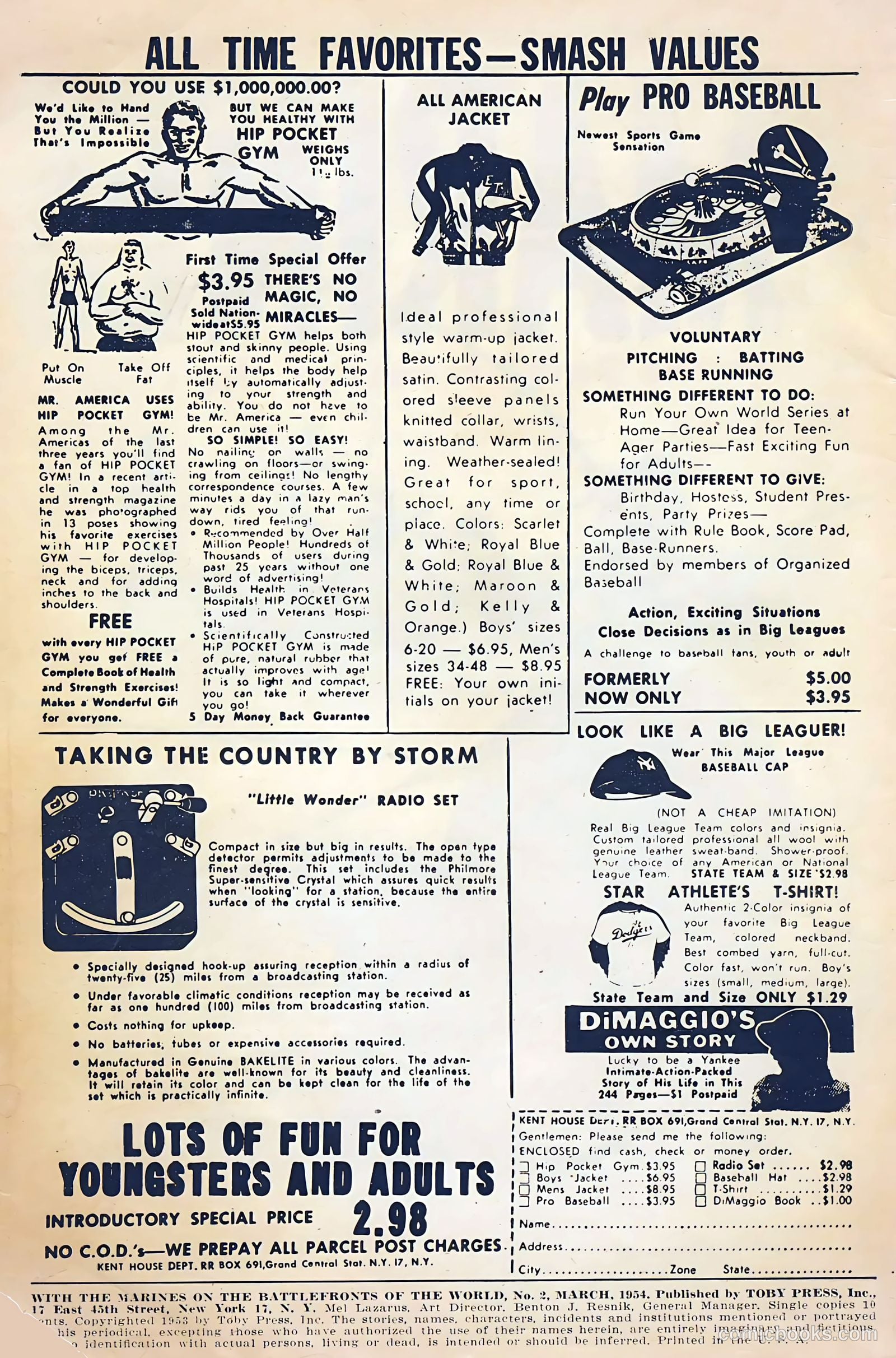 With the Marines on the Battlefronts of the World #2 (1954) — page 2 of 36