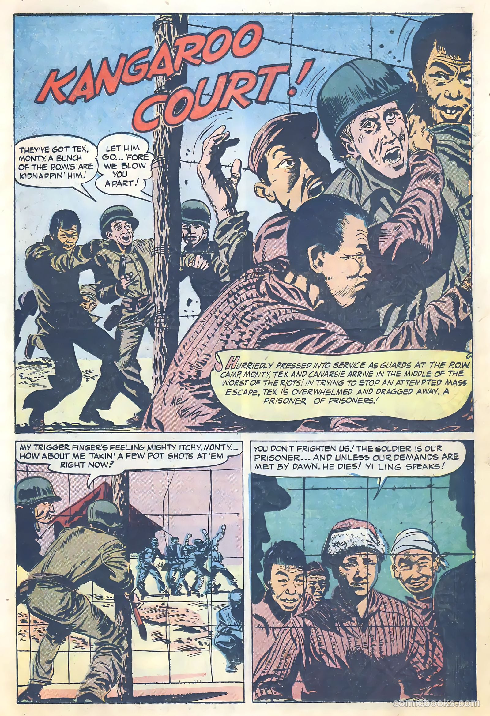 With the Marines on the Battlefronts of the World #2 (1954) — page 11 of 36