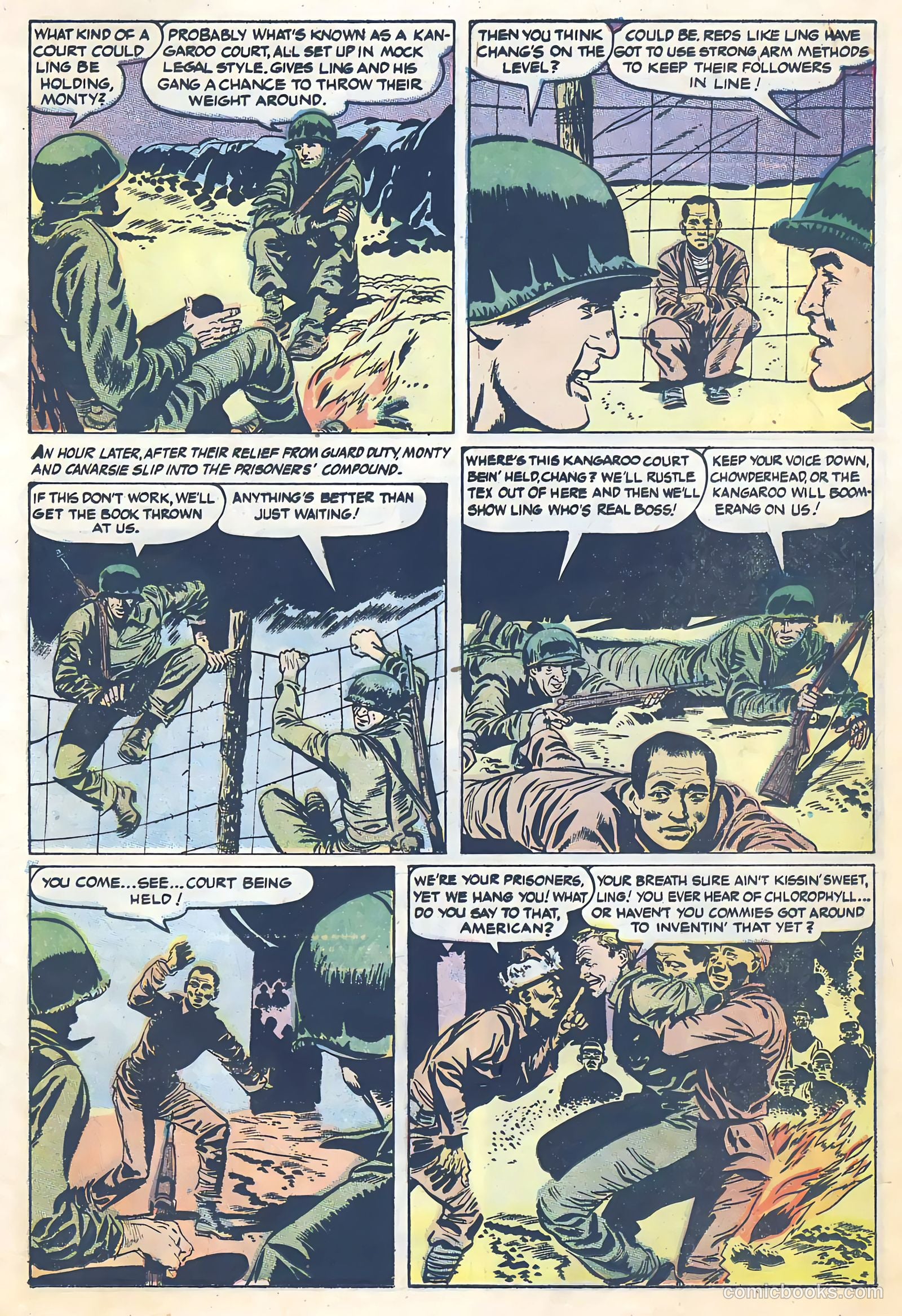 With the Marines on the Battlefronts of the World #2 (1954) — page 13 of 36