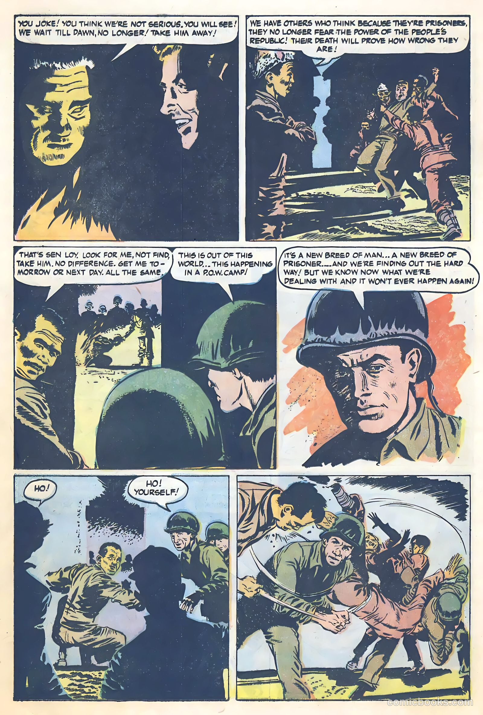 With the Marines on the Battlefronts of the World #2 (1954) — page 14 of 36